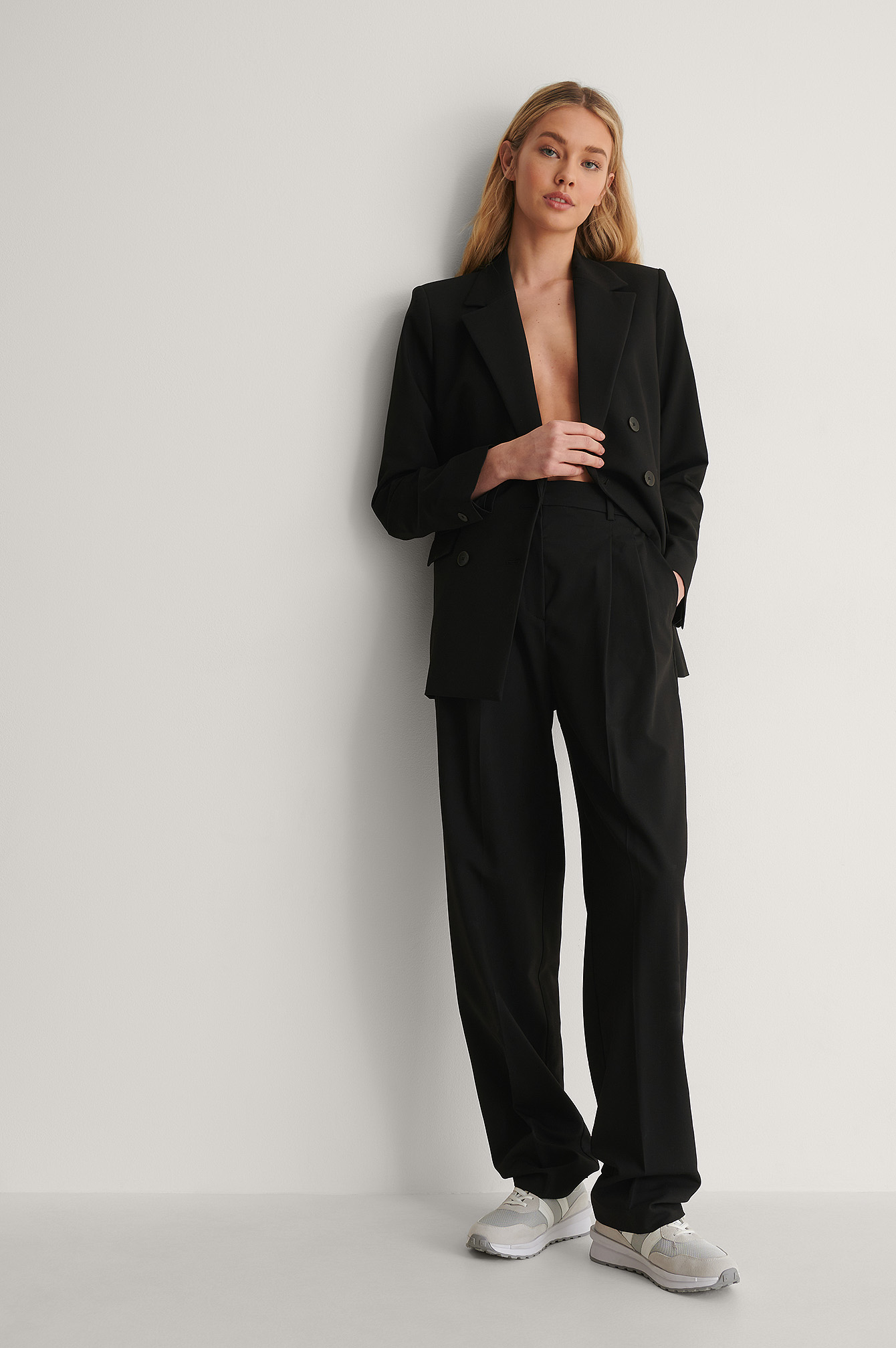 Mango Greta Trousers Black | ModeSens