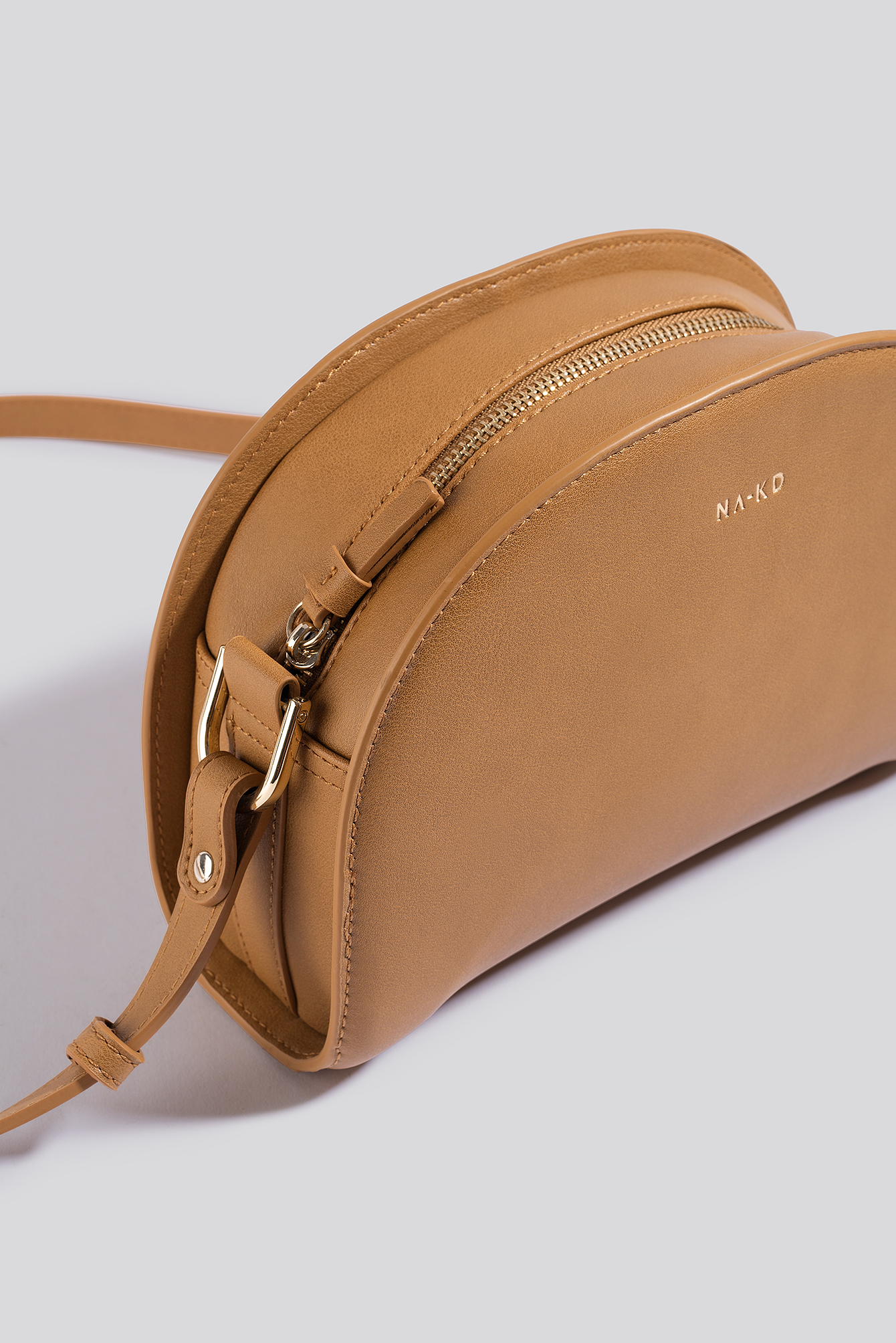 Half Moon Crossbody Bag Camel