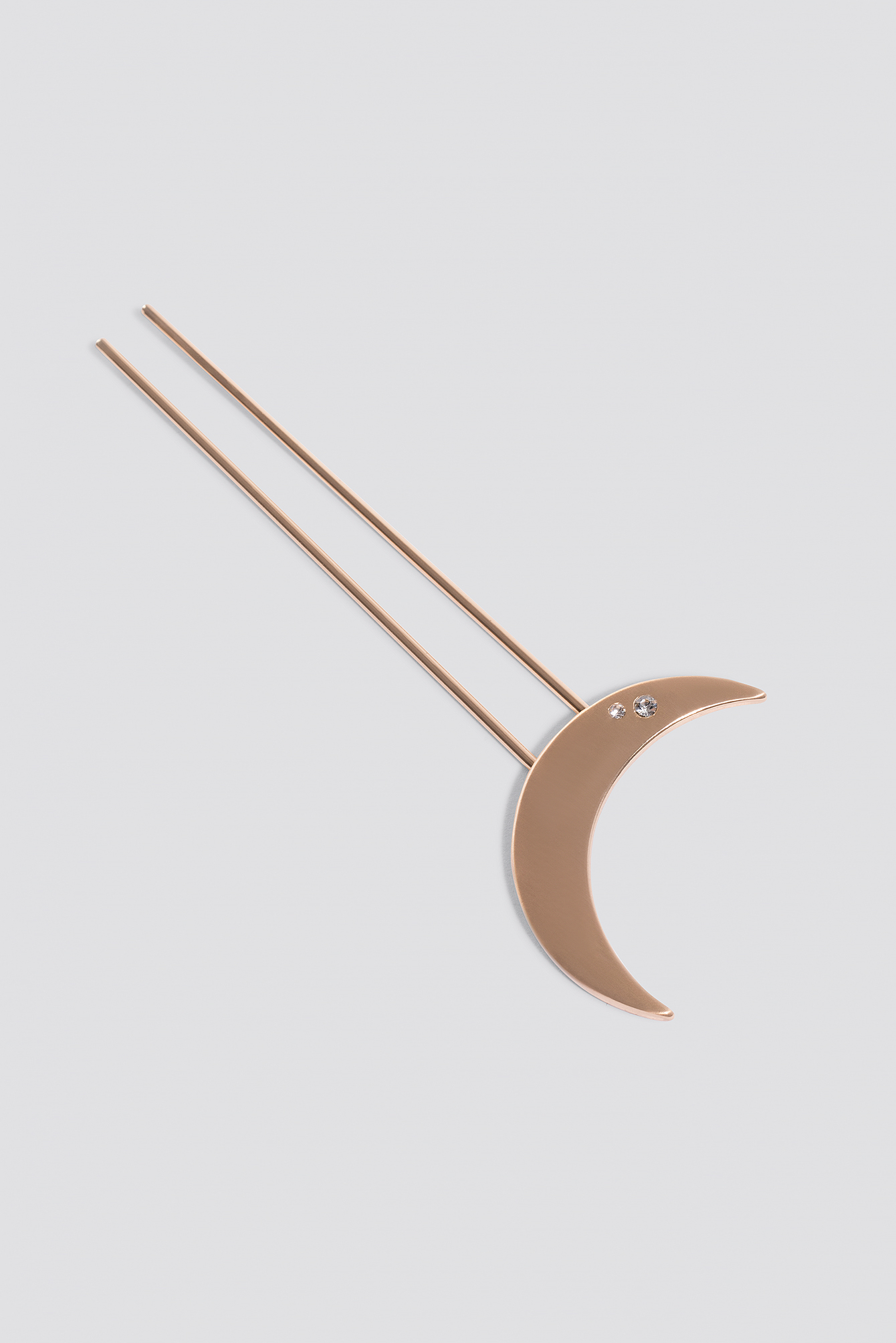 Gold Half Moon Hair Pin
