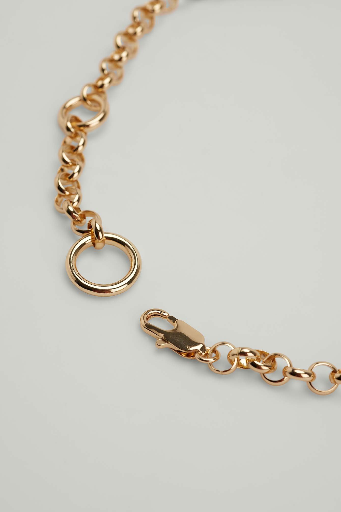 Gold Hanging Chain Necklace