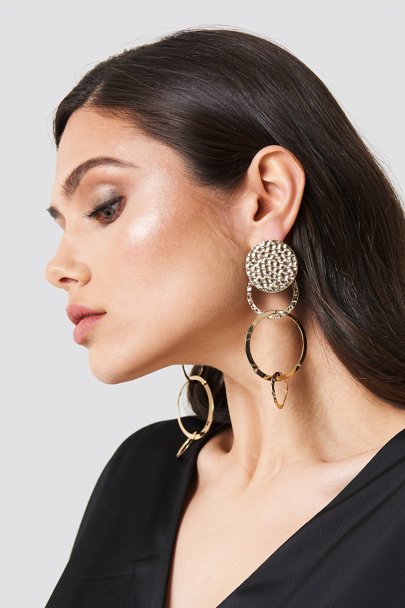 Earrings that hang from the back Clearance