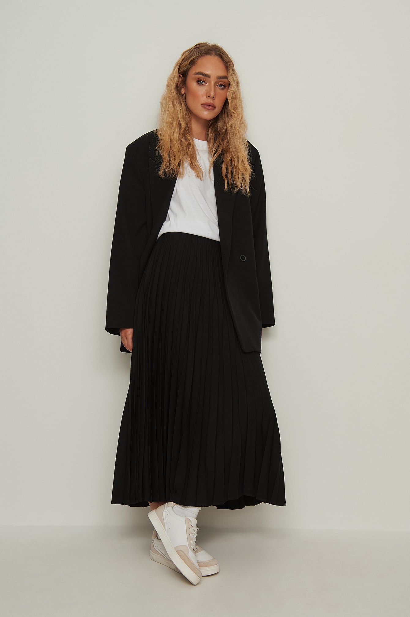 pleated skirts midi