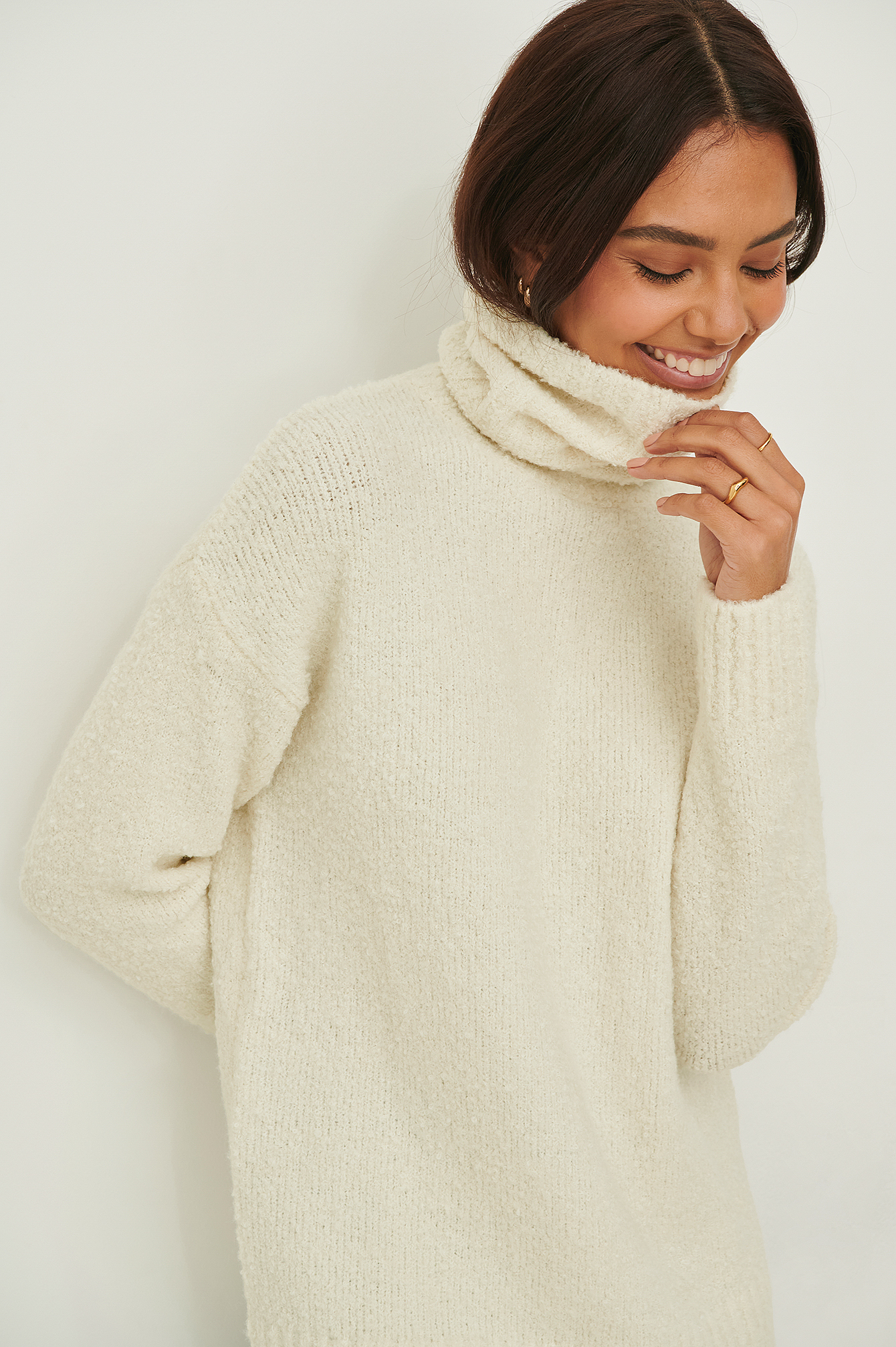 fluffy wool sweater