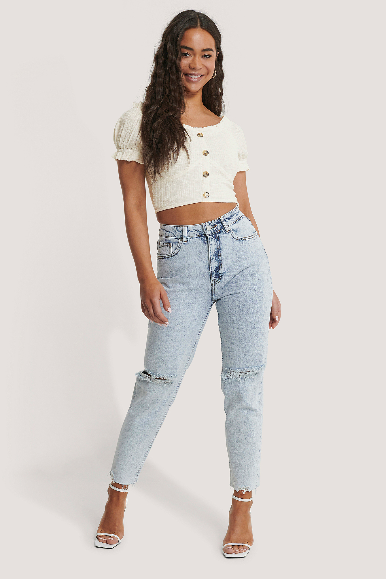 Ripped jeans til damer | Køb ripped jeans online dag | na-kd.com