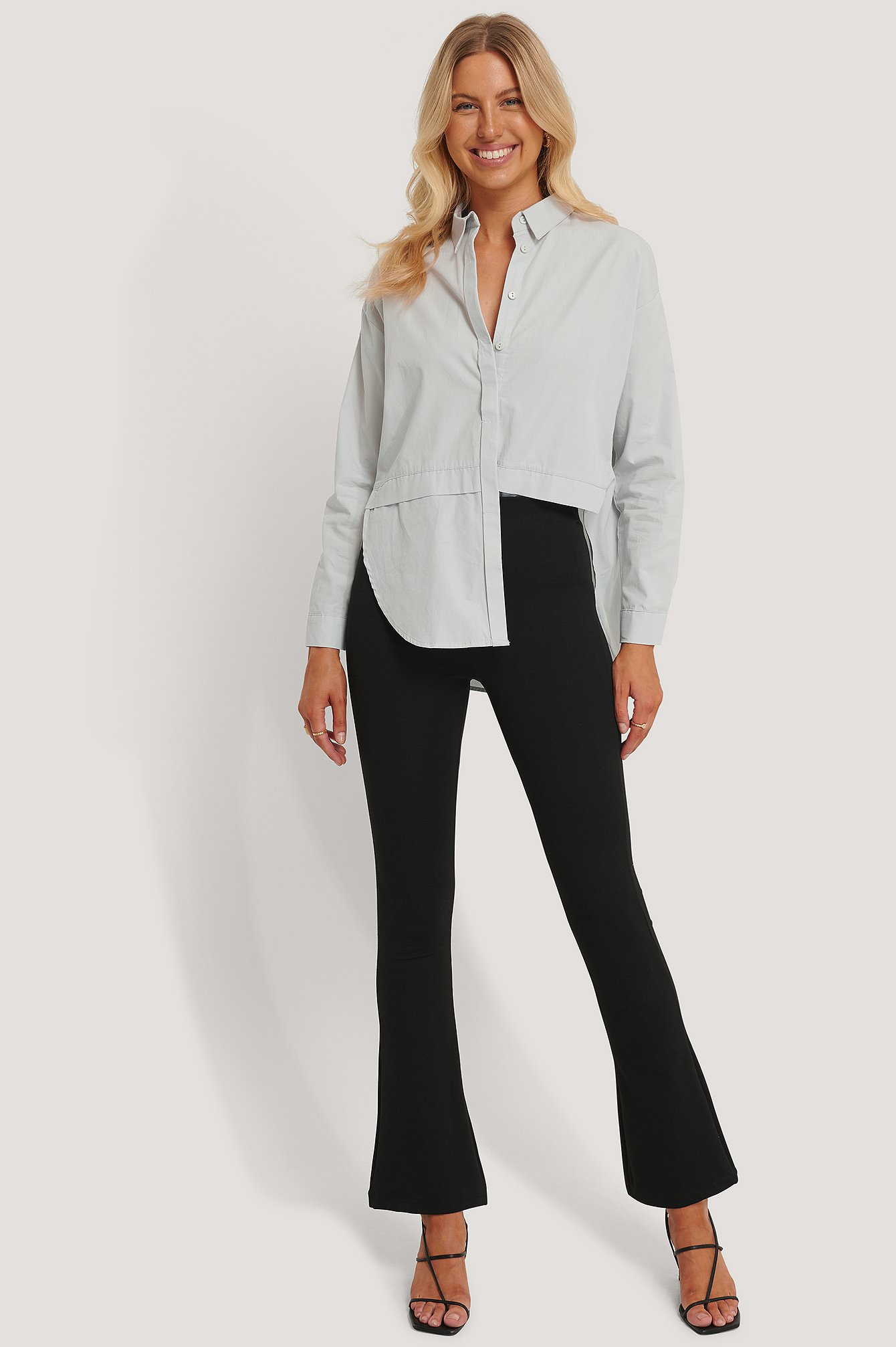 Buy Black Viscose Jersey Trousers from the Pineapple online store