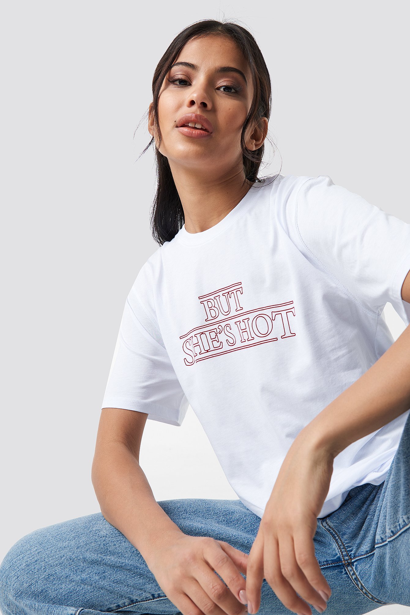 Hot Unisex Tee White | na-kd.com