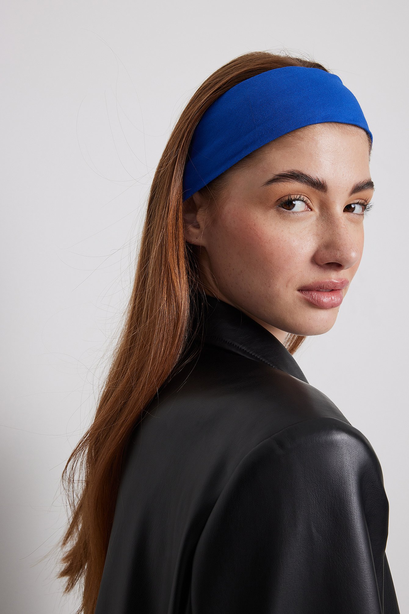 na-kd accessories -  Bio-Haarband aus Jersey - Blue