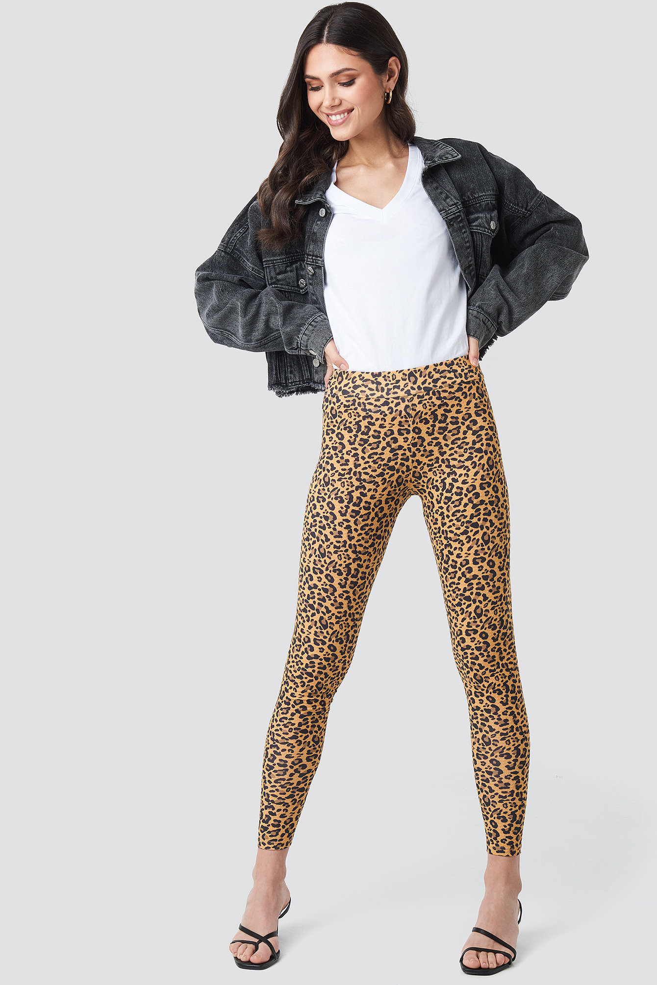 Jersey Leo Leggings Leoprint