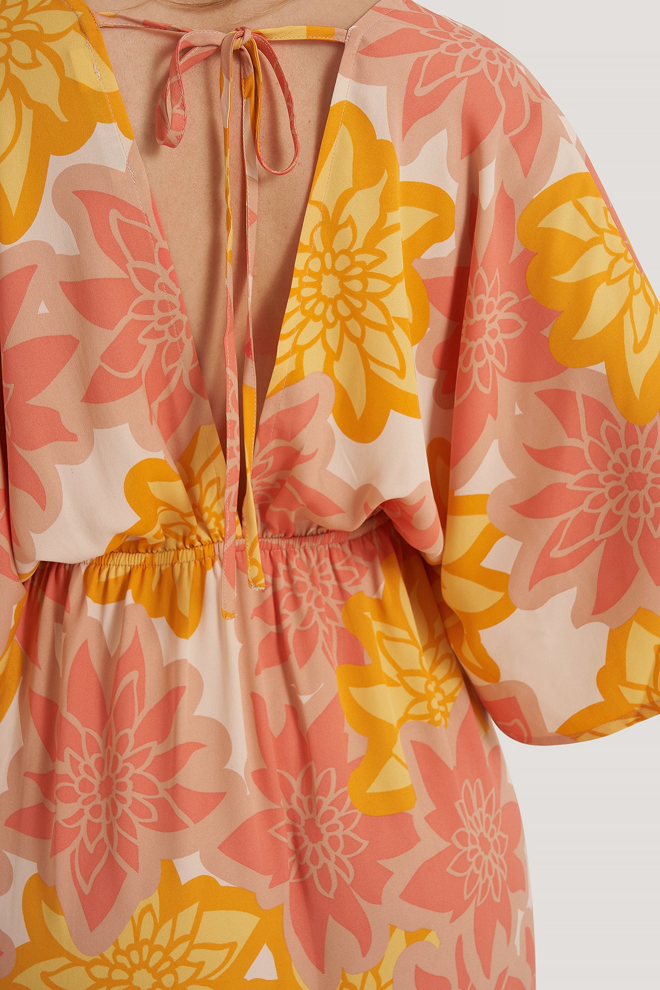 Kaftan Dress Orange