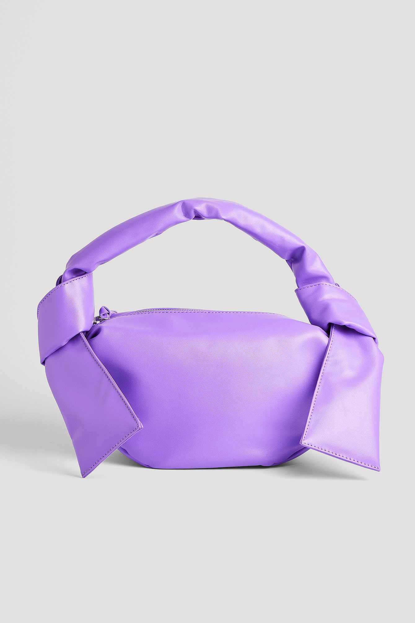 Lilac Knotted Soft Bag