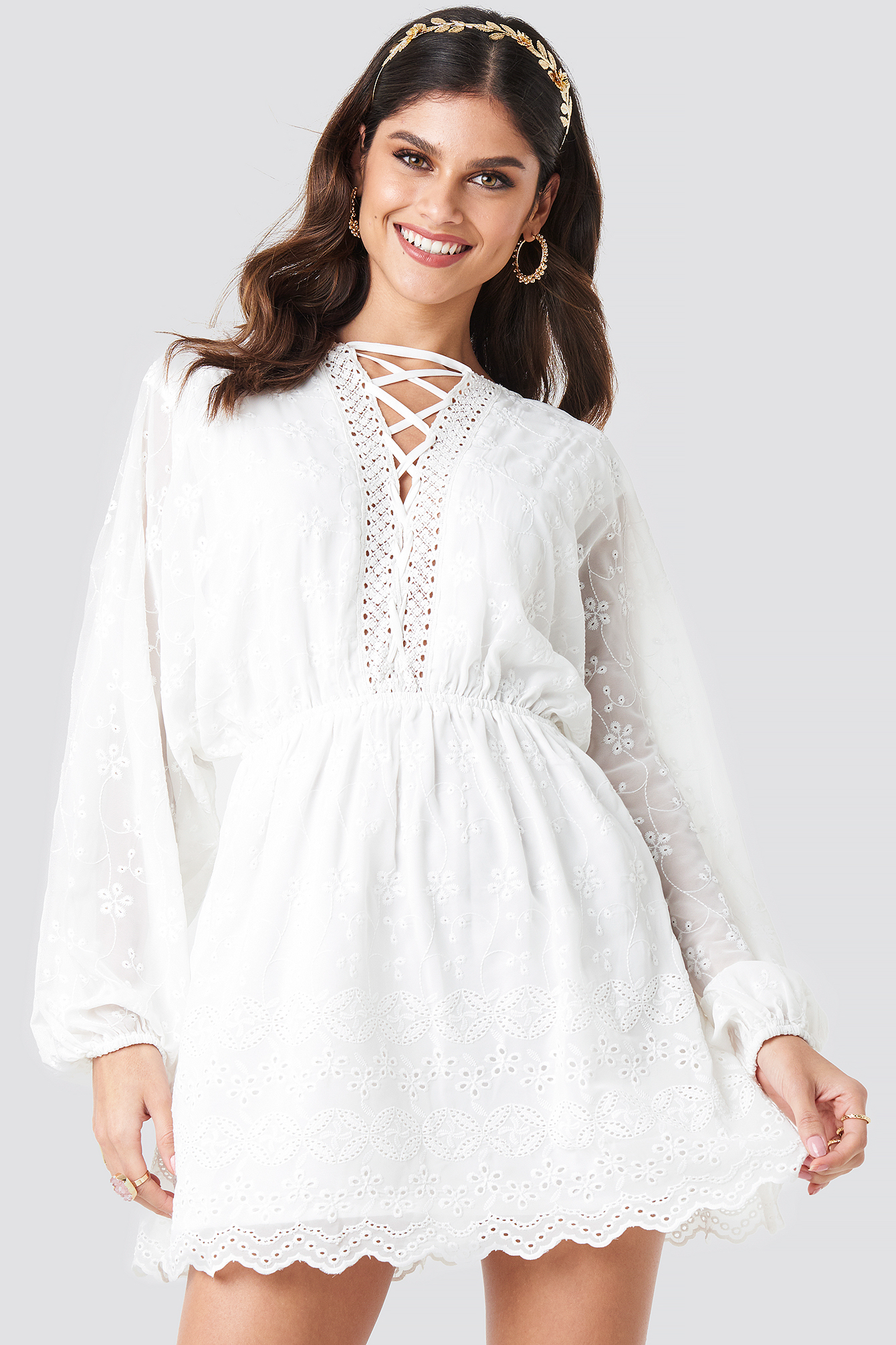 Na Kd Kleid Weiß Spitze Na Kd Kleid Weiß Spitze