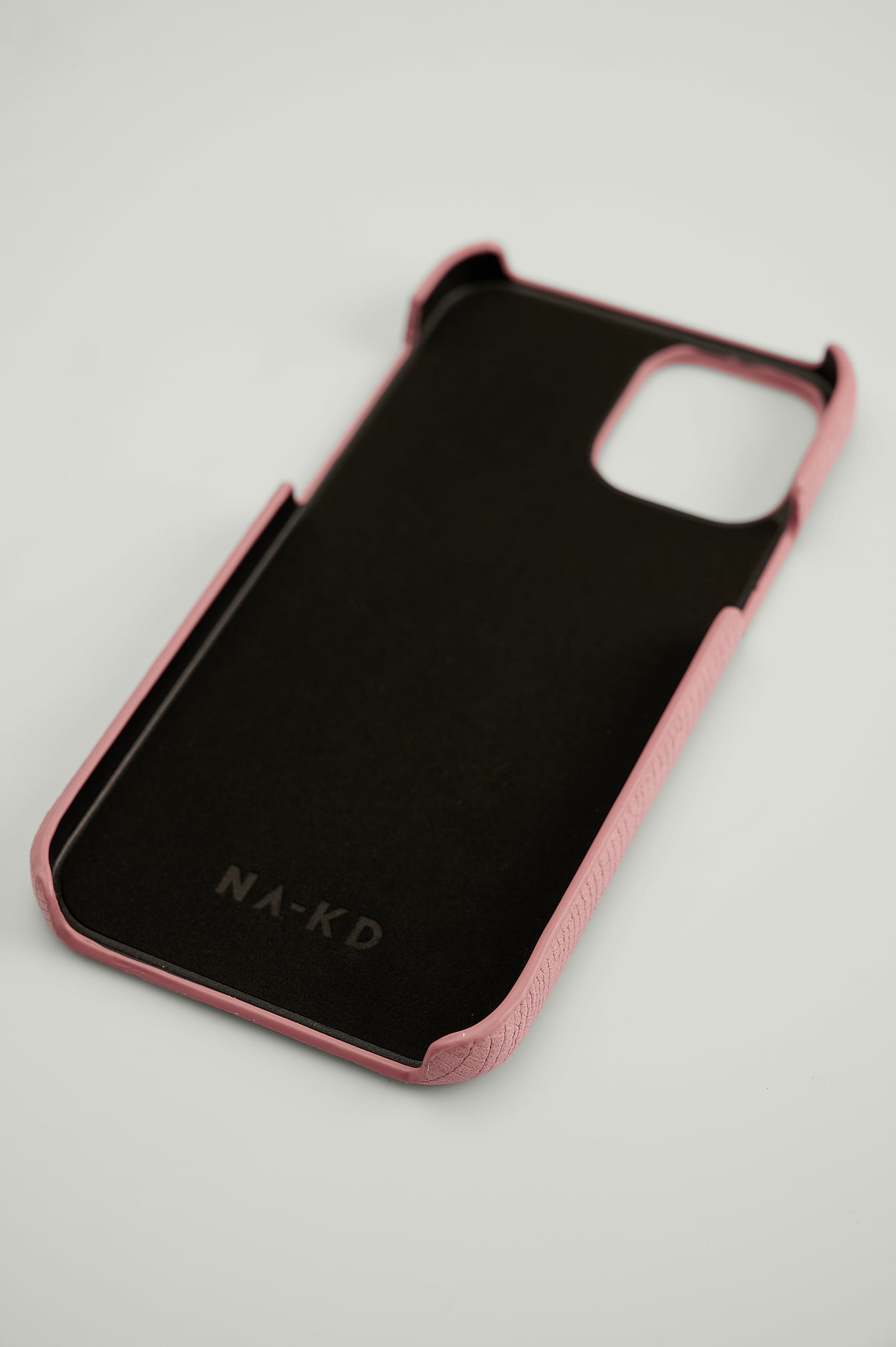 NA-KD Accessories Leather Look Phone Case - Other Accessories - Pink - iphone 12 Pro - NA-KD / NAKD