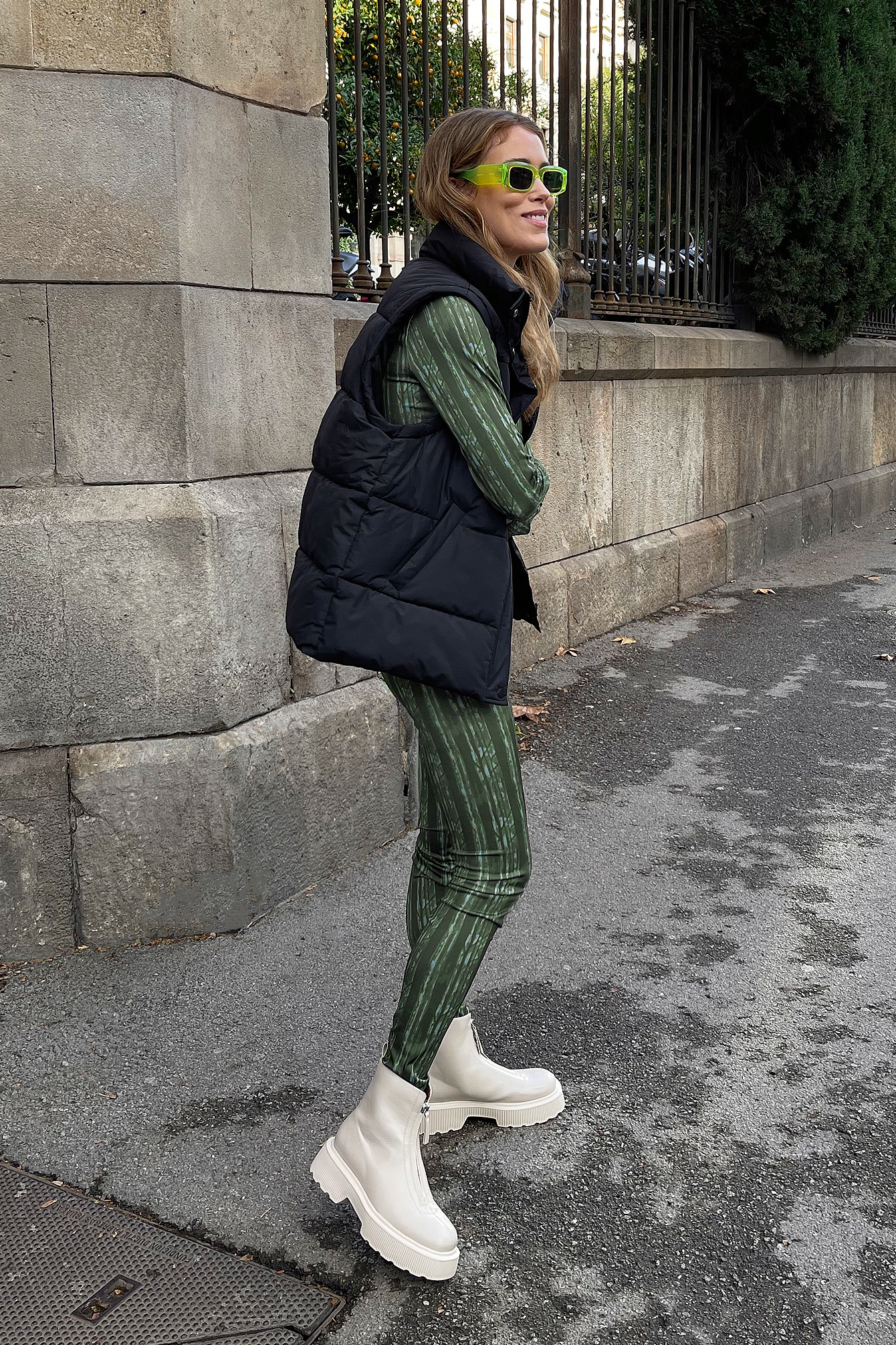 Curated Styles Leggings - Green