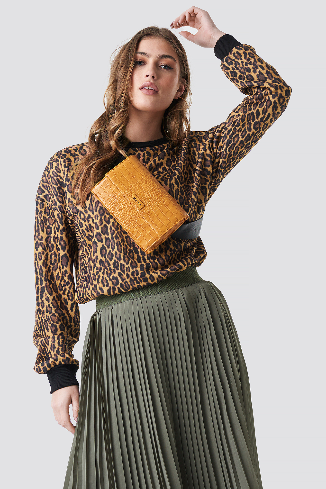 Leopard Oversize Sweatshirt Leopard