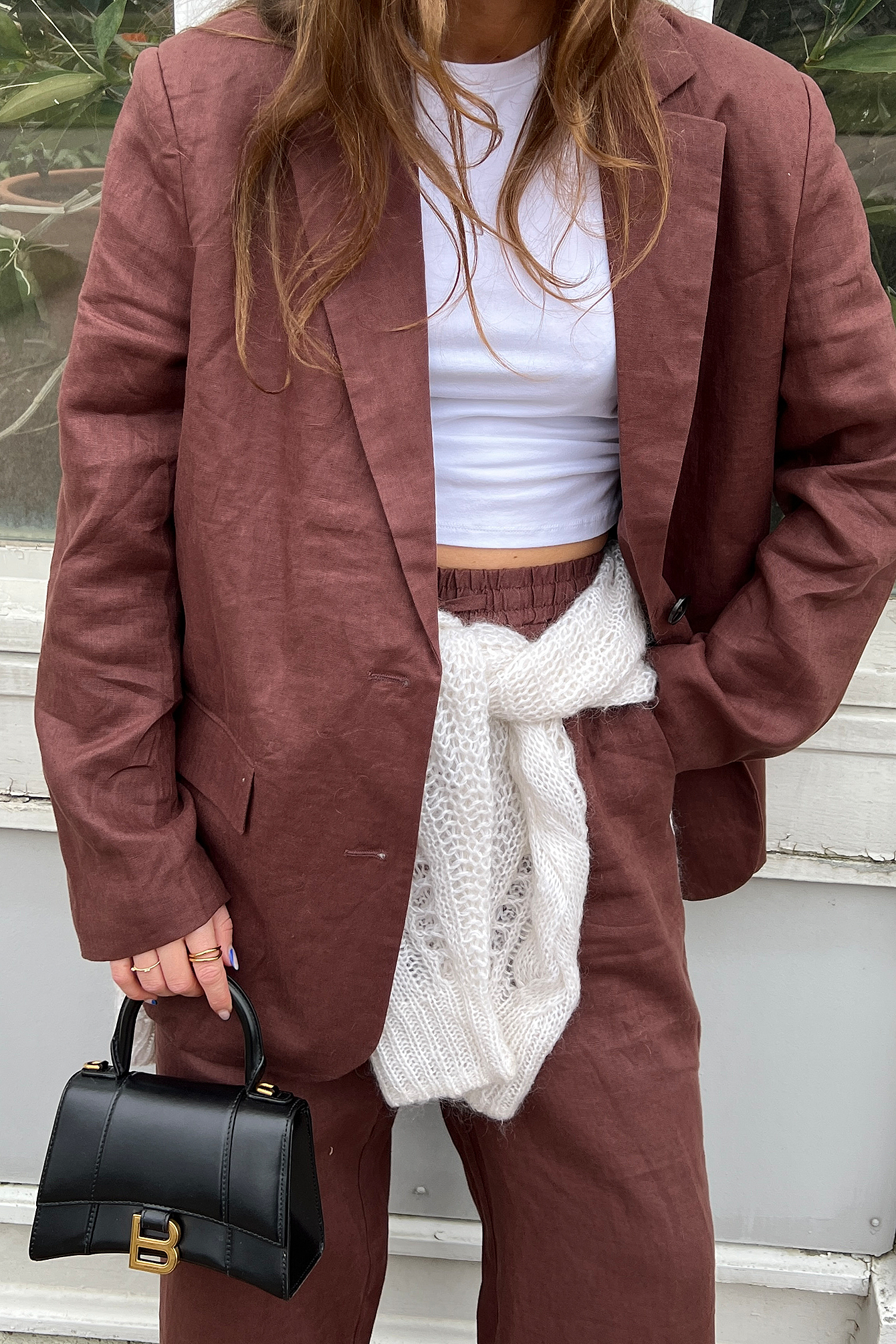 Myna Ls Relaxed Blazer Loden Frost