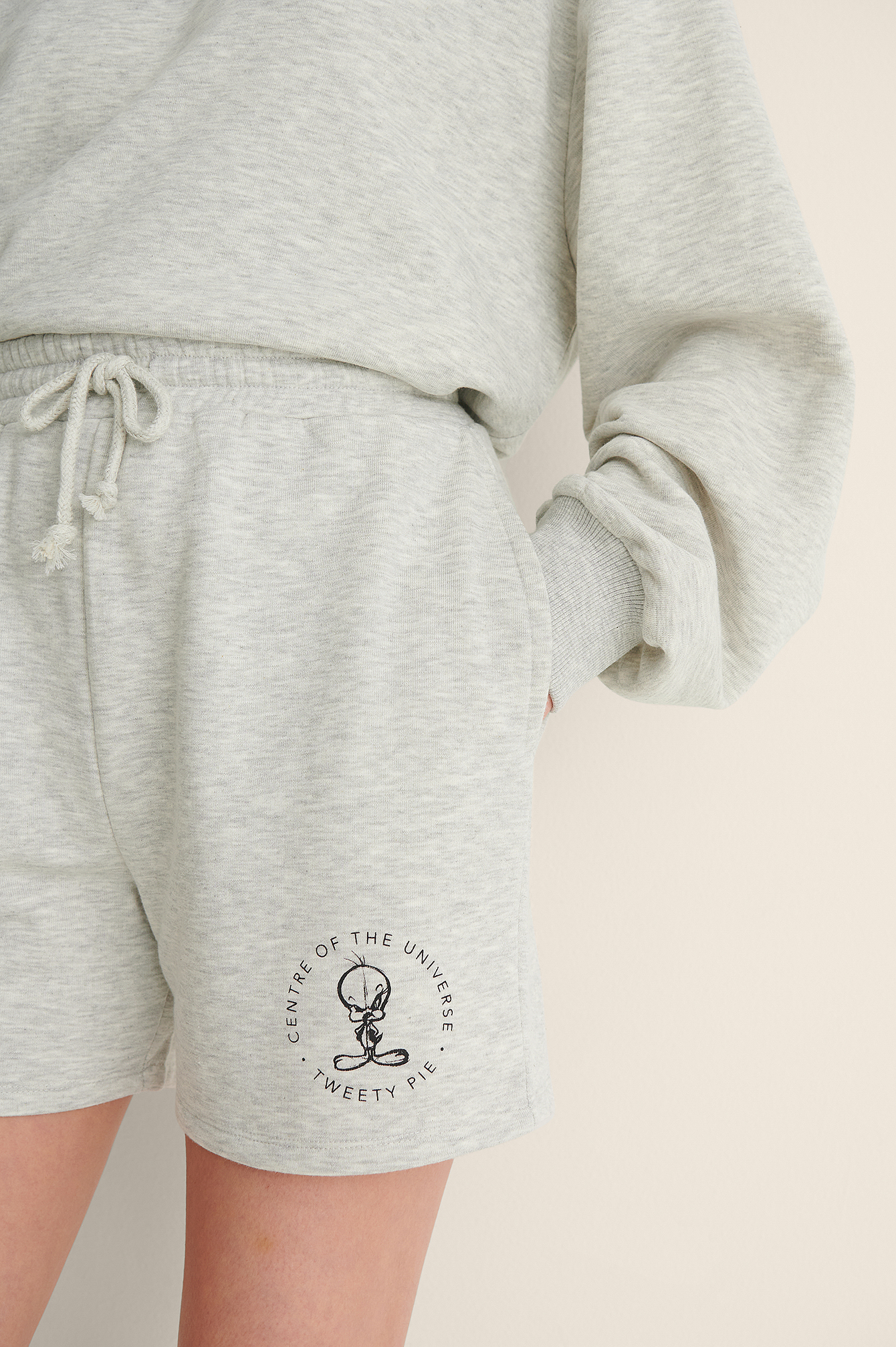 Pantaloncini Sportivi Looney Tunes Grigio | na-kd.com