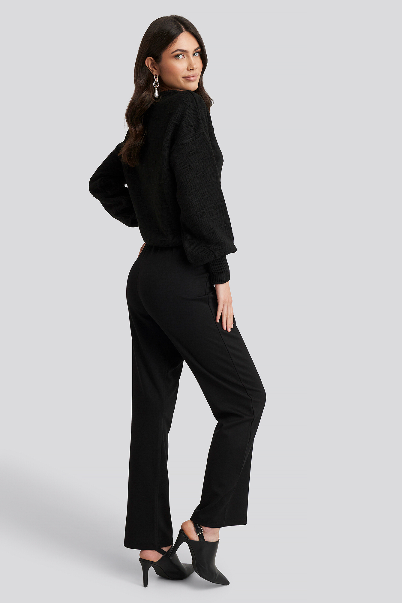 Lounge Straight Leg Pants Zwart Na kd lounge-straight-leg-pants-zwart-na-kd