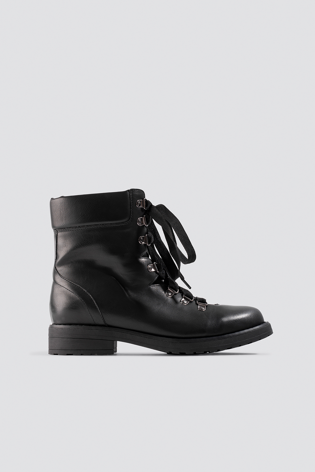 Low Combat Boots Black