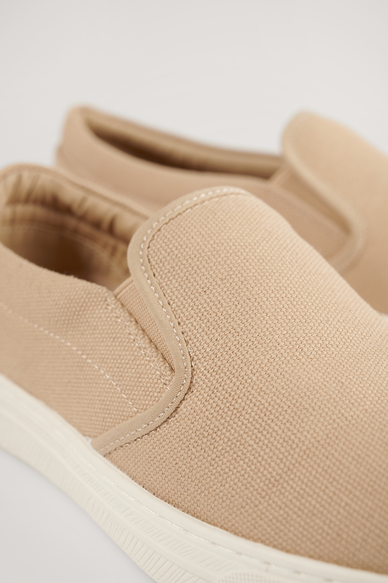 Slip-In Sneakers Beige | na-kd.com