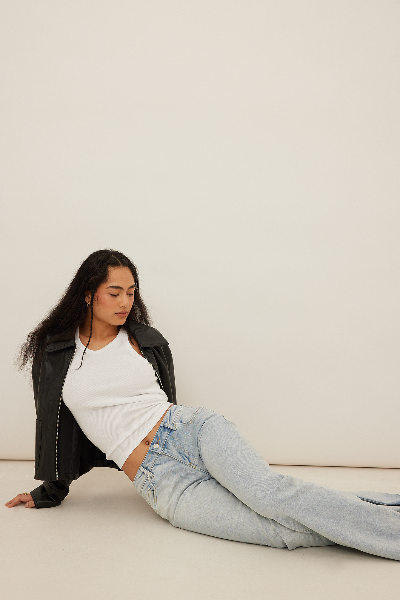 Low Waist Skinny Bootcut Jeans Blue 