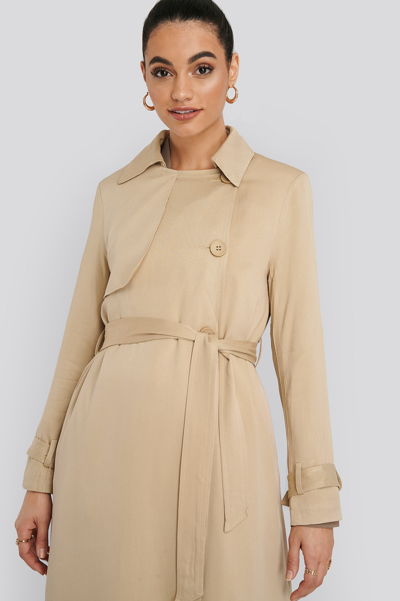 Mac Trench Coat Beige