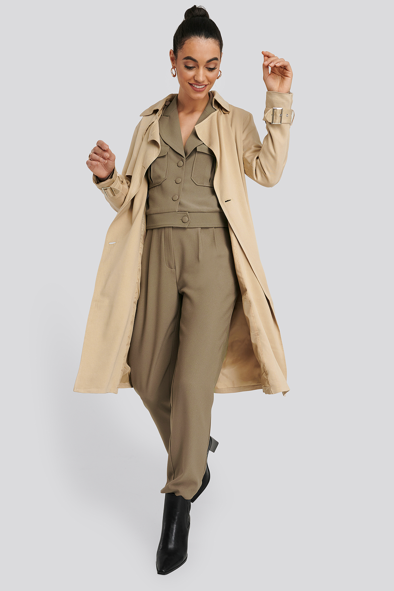 beige mac coat