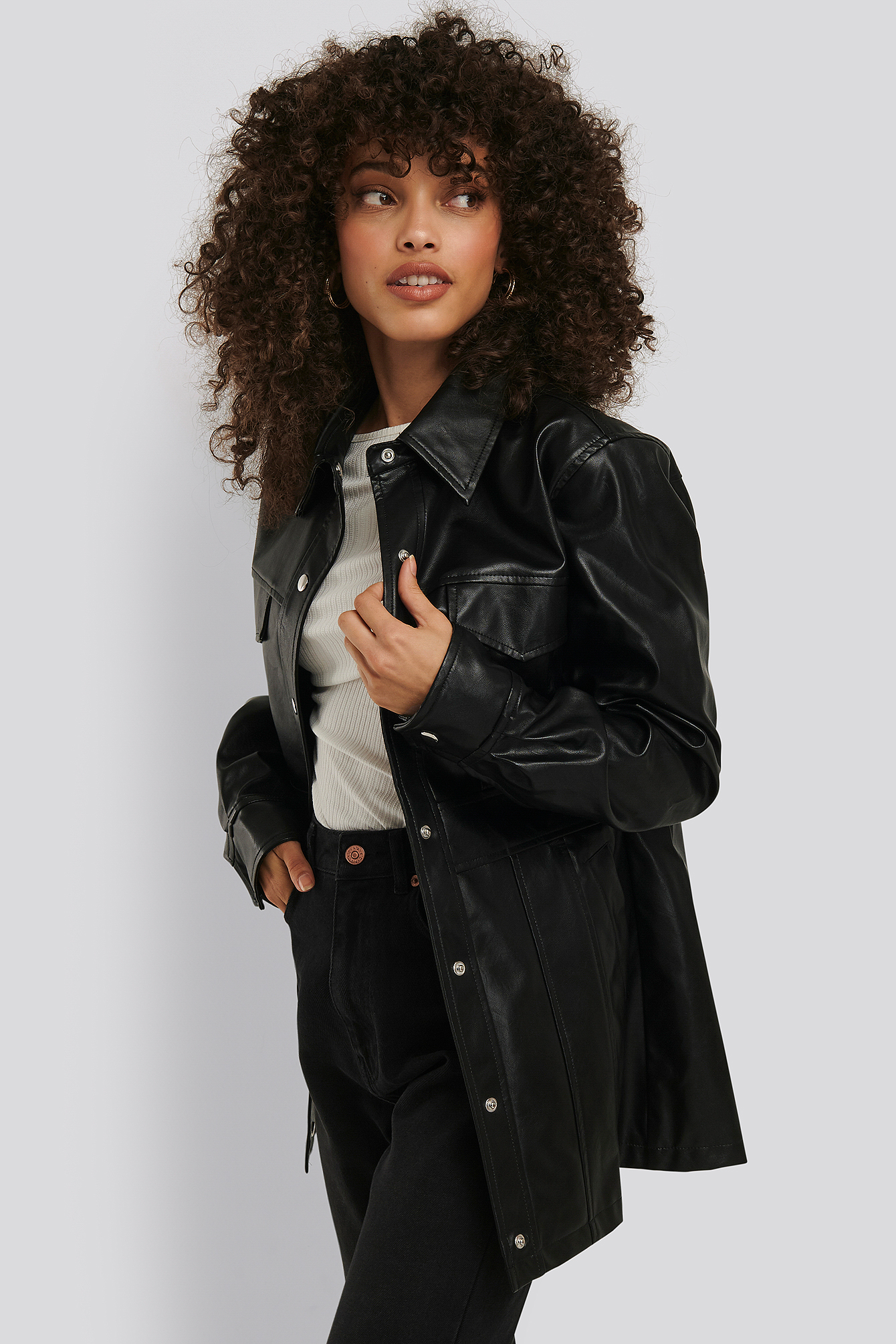 black cute jacket
