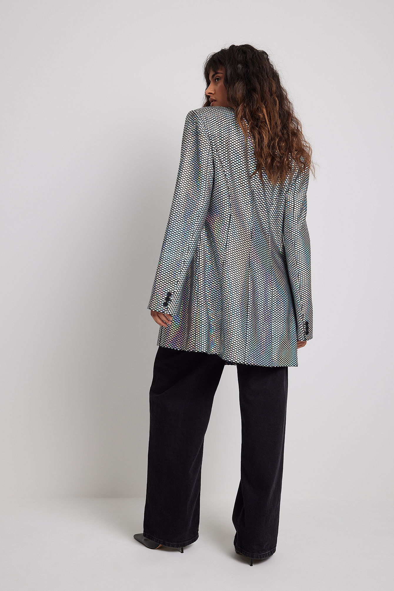 & other stories Slip-over blouse blauw-wit gestreept patroon casual uitstraling Mode Blouses Slip-over blouses 