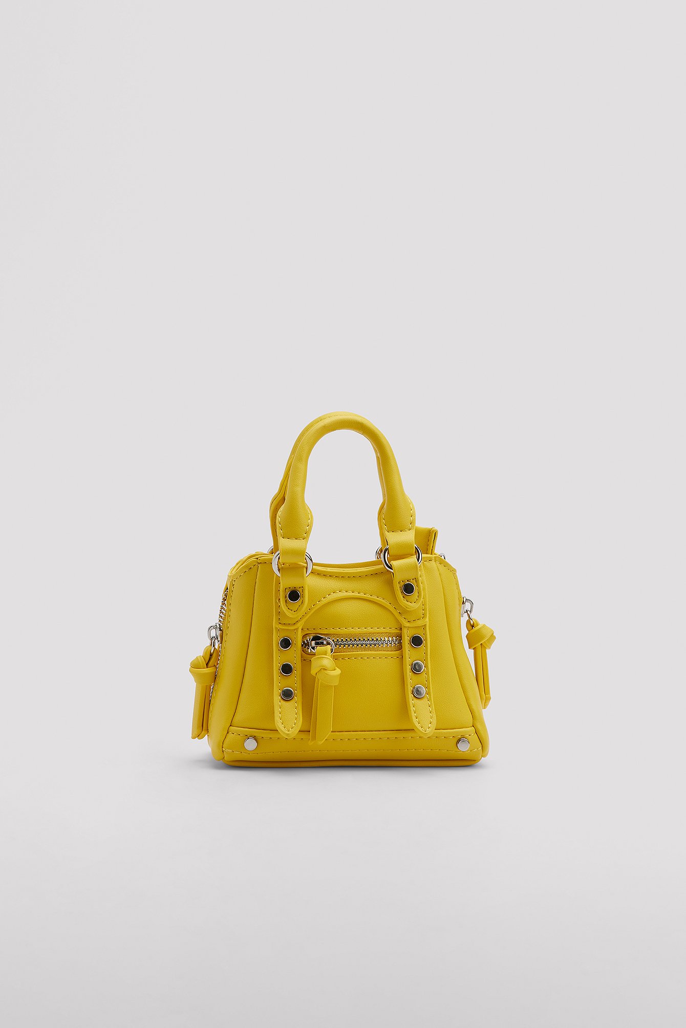 NA-KD Accessories Micro Hardware Detailed Bag - Yellow