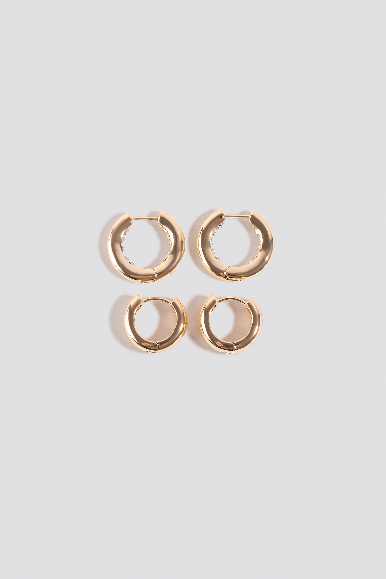Mini Hoop Earrings Gold