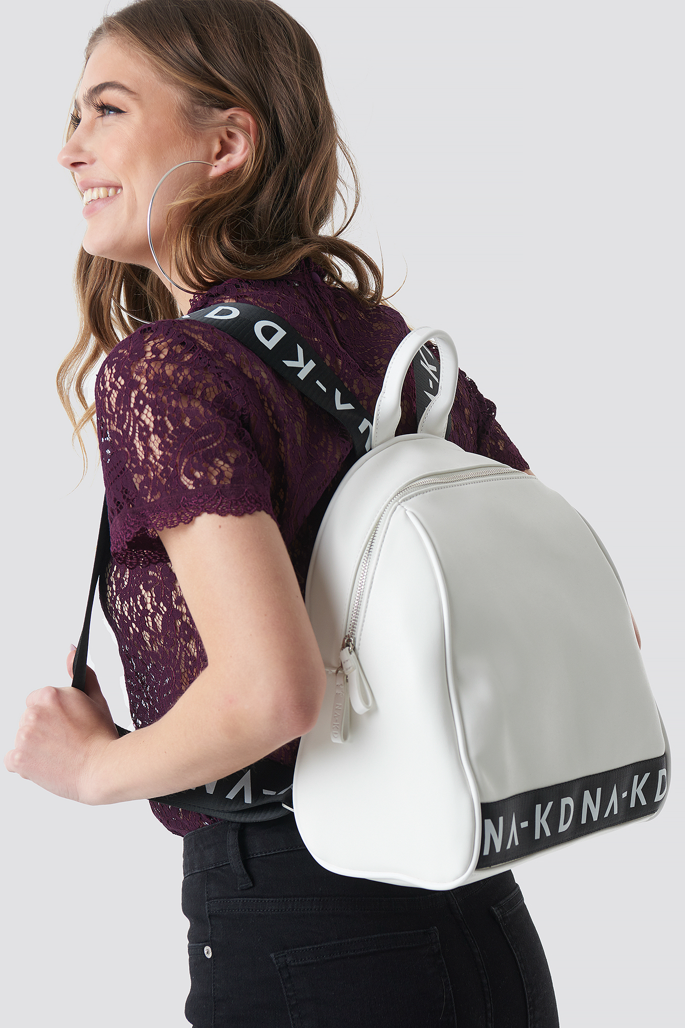 NA-KD Backpack White