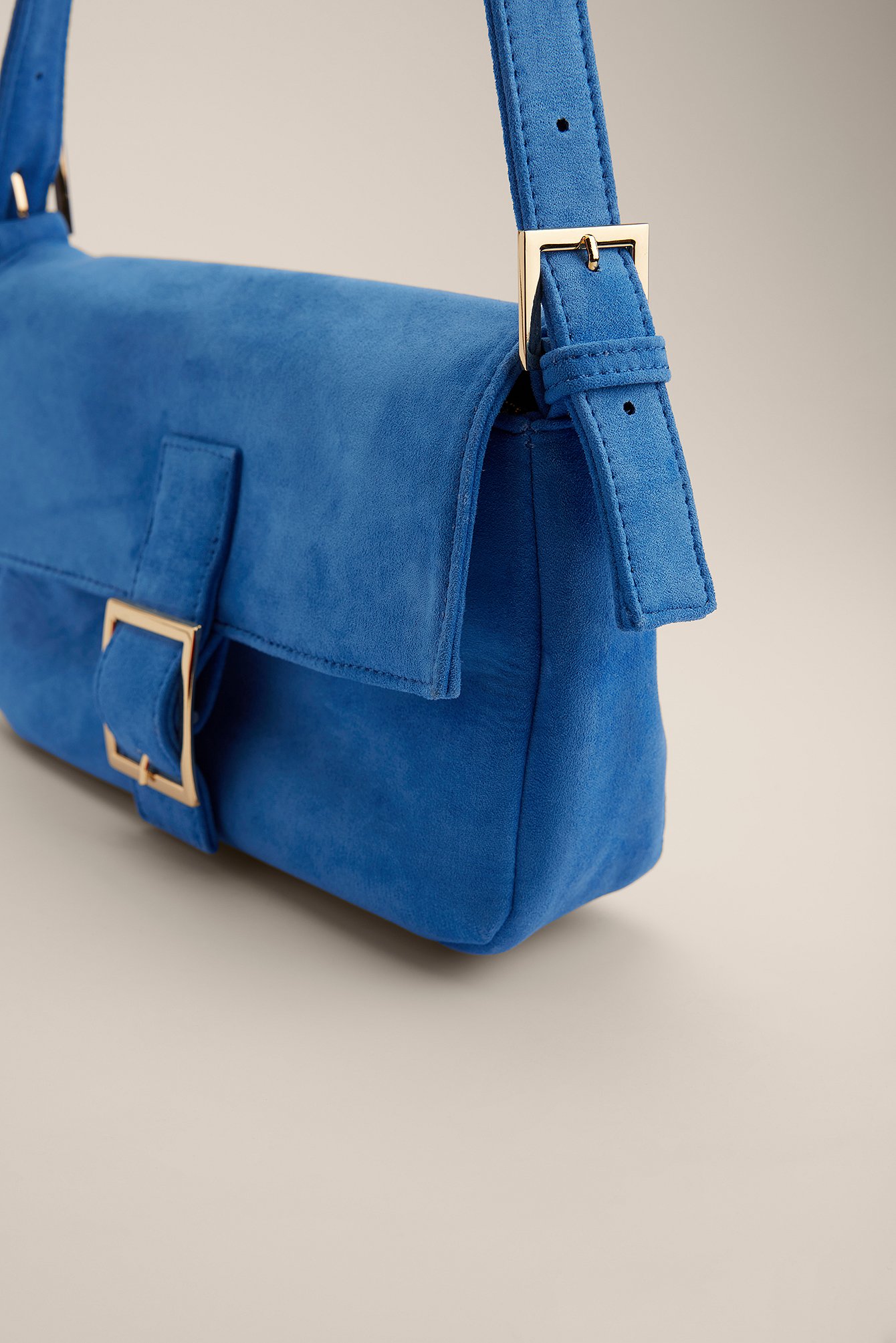 Cobalt Blue Soft Shoulder Bag