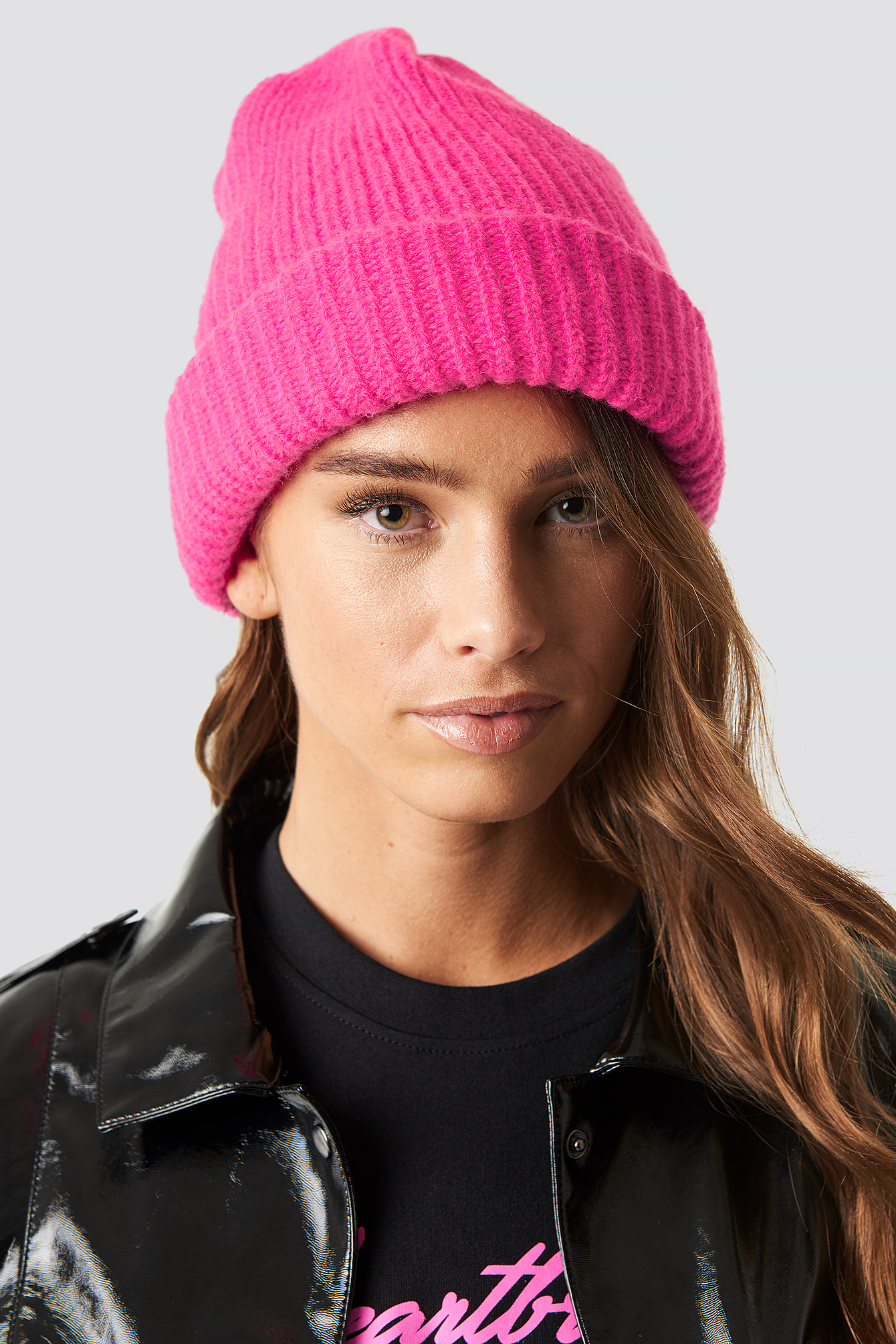 Neon Beanie Neon Pink