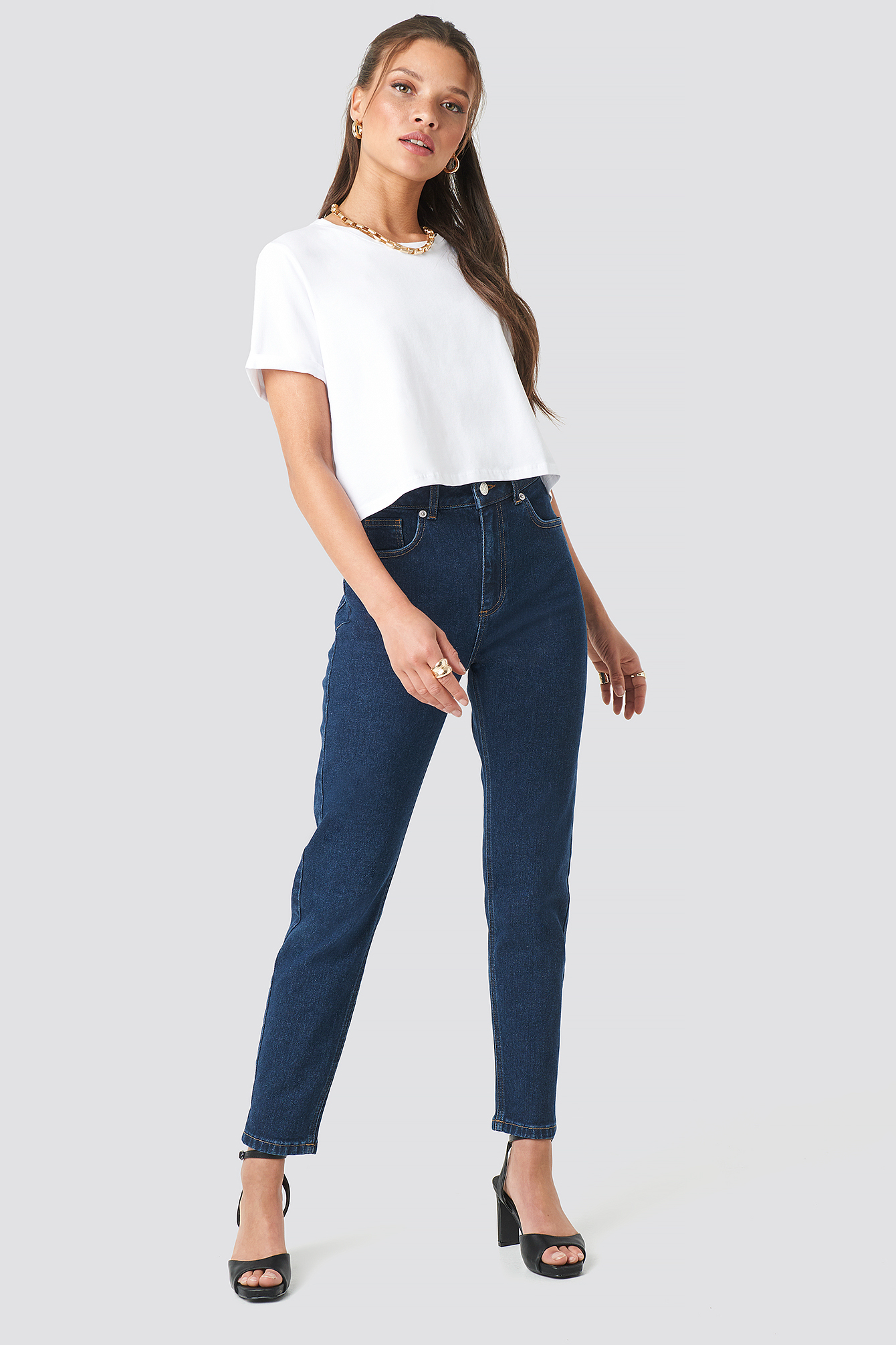 Mom Jeans Blue