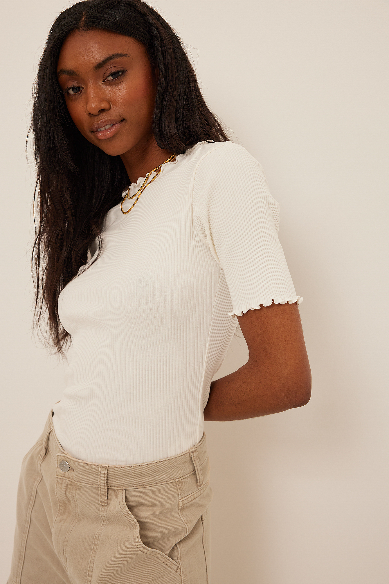 Organic babylock rib top