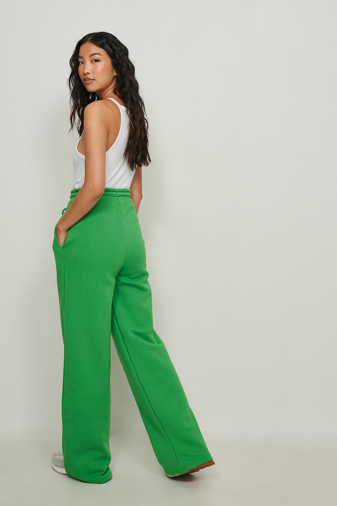 flare leg sweatpants