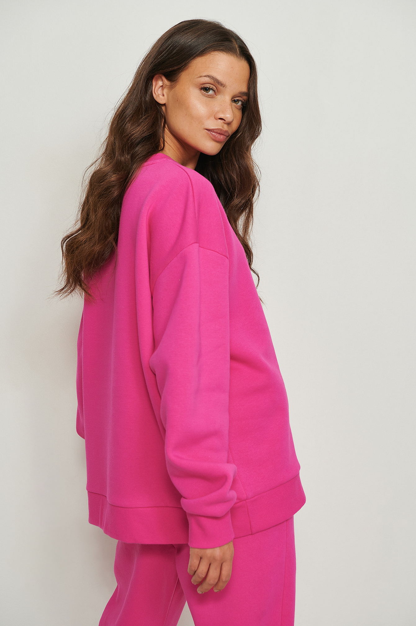 Oversized Sweatshirt Pink | na-kd.com