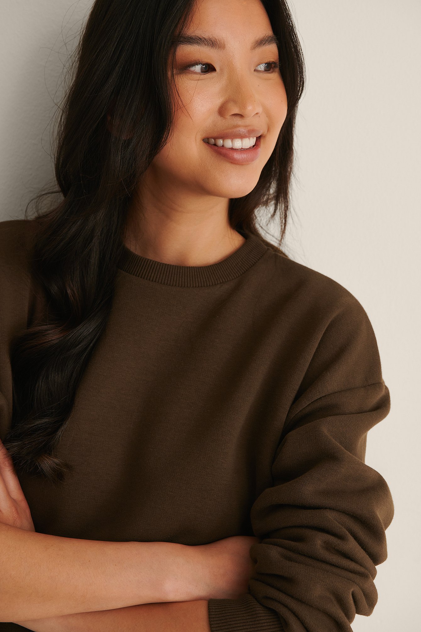 Brown Oversize-Sweatshirt