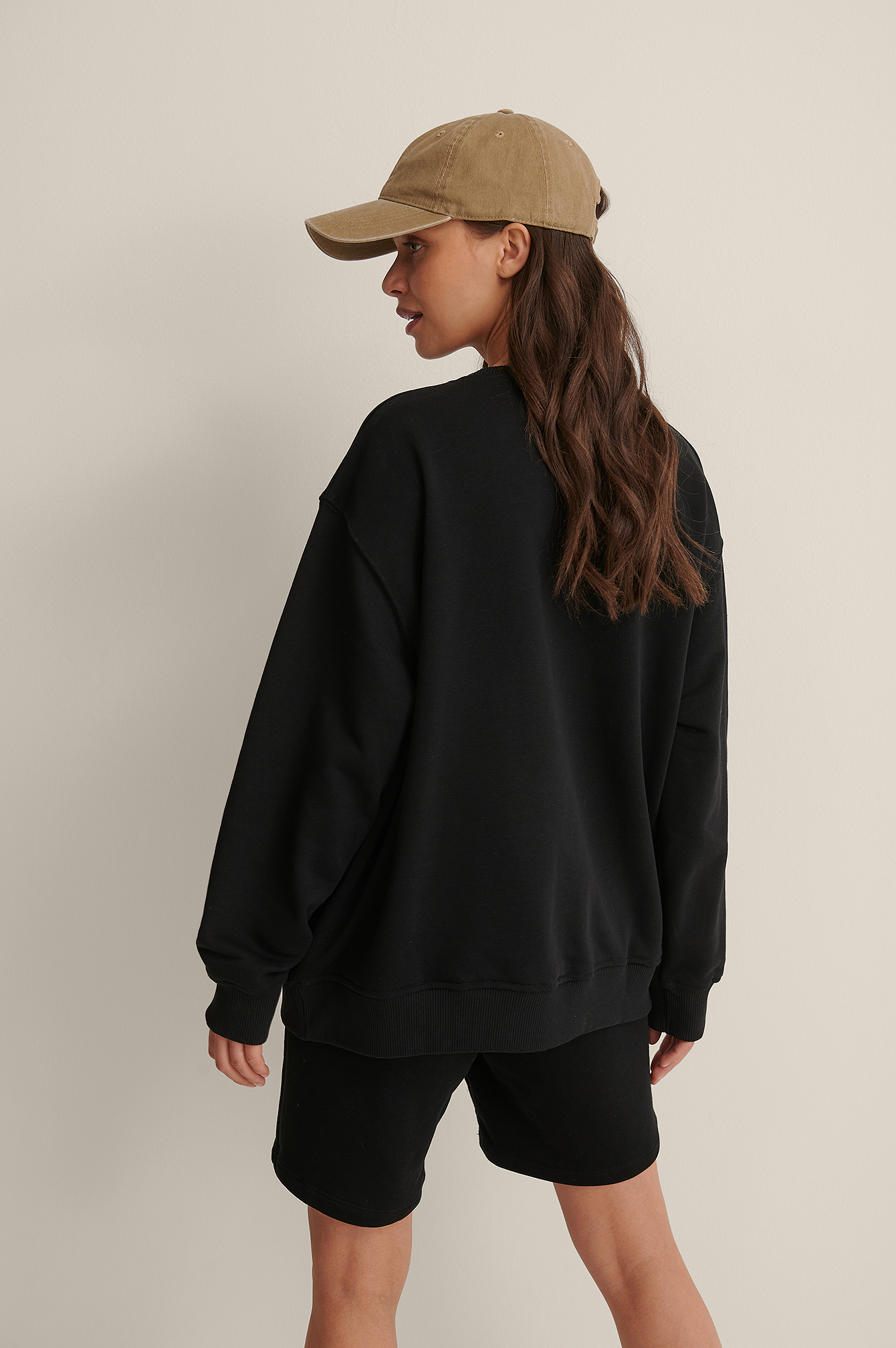 Black Oversize-Sweatshirt