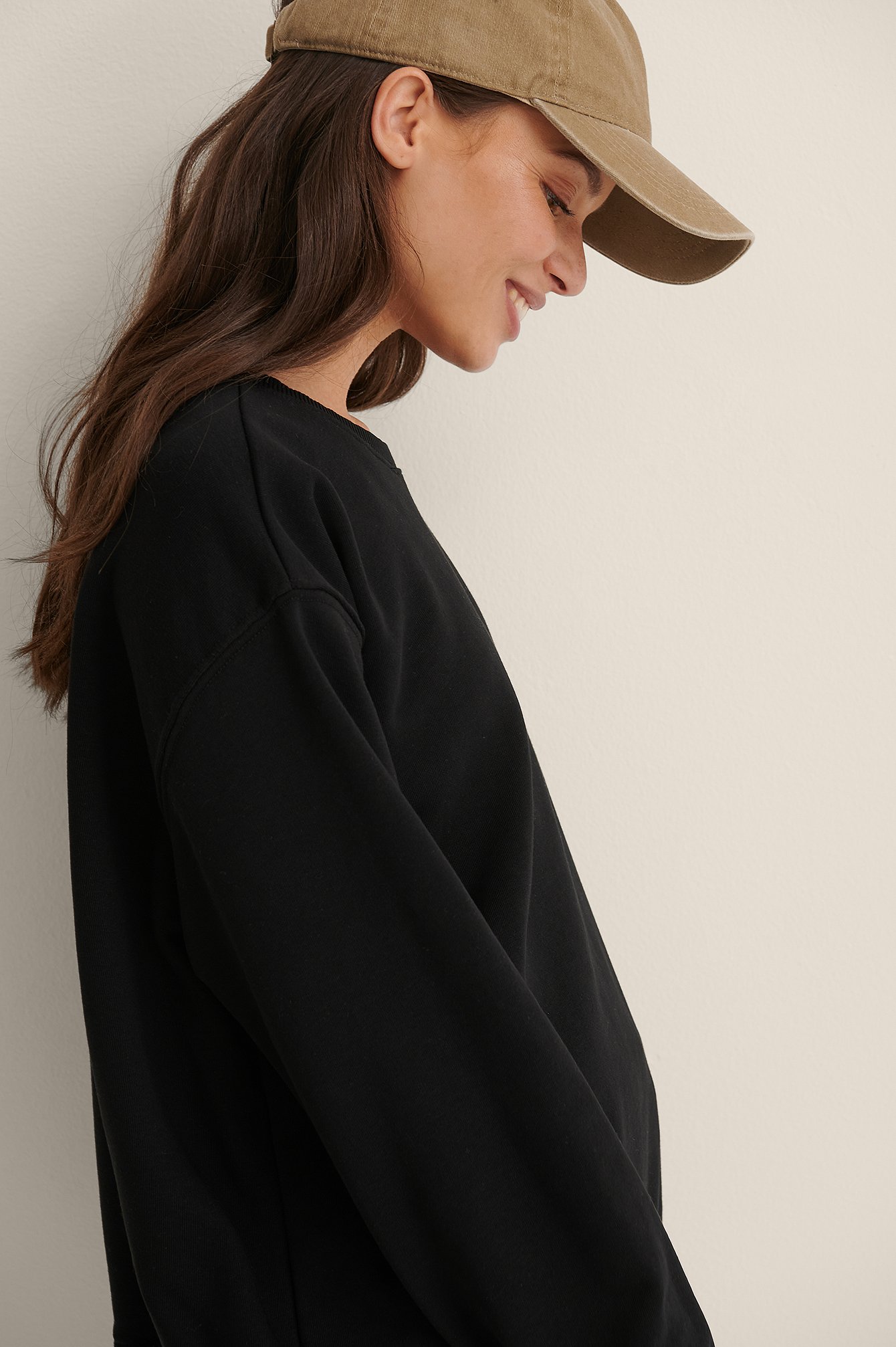 Black Oversize-Sweatshirt