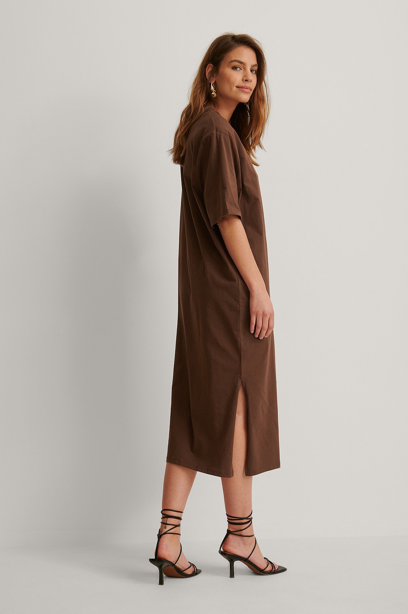 Brown Ekologiczna sukienka