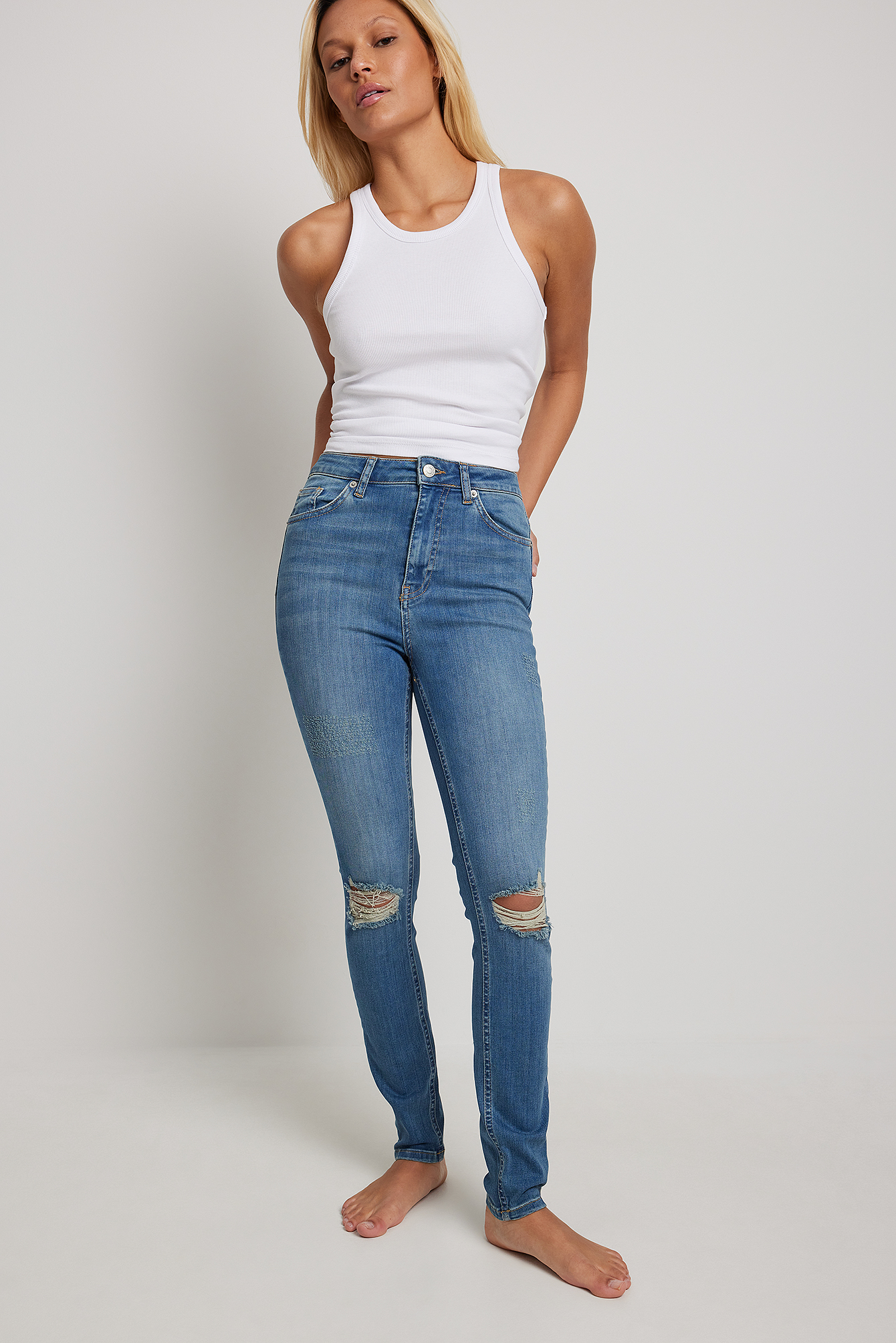 jeans • Dames ripped jeans online kopen | NA-KD