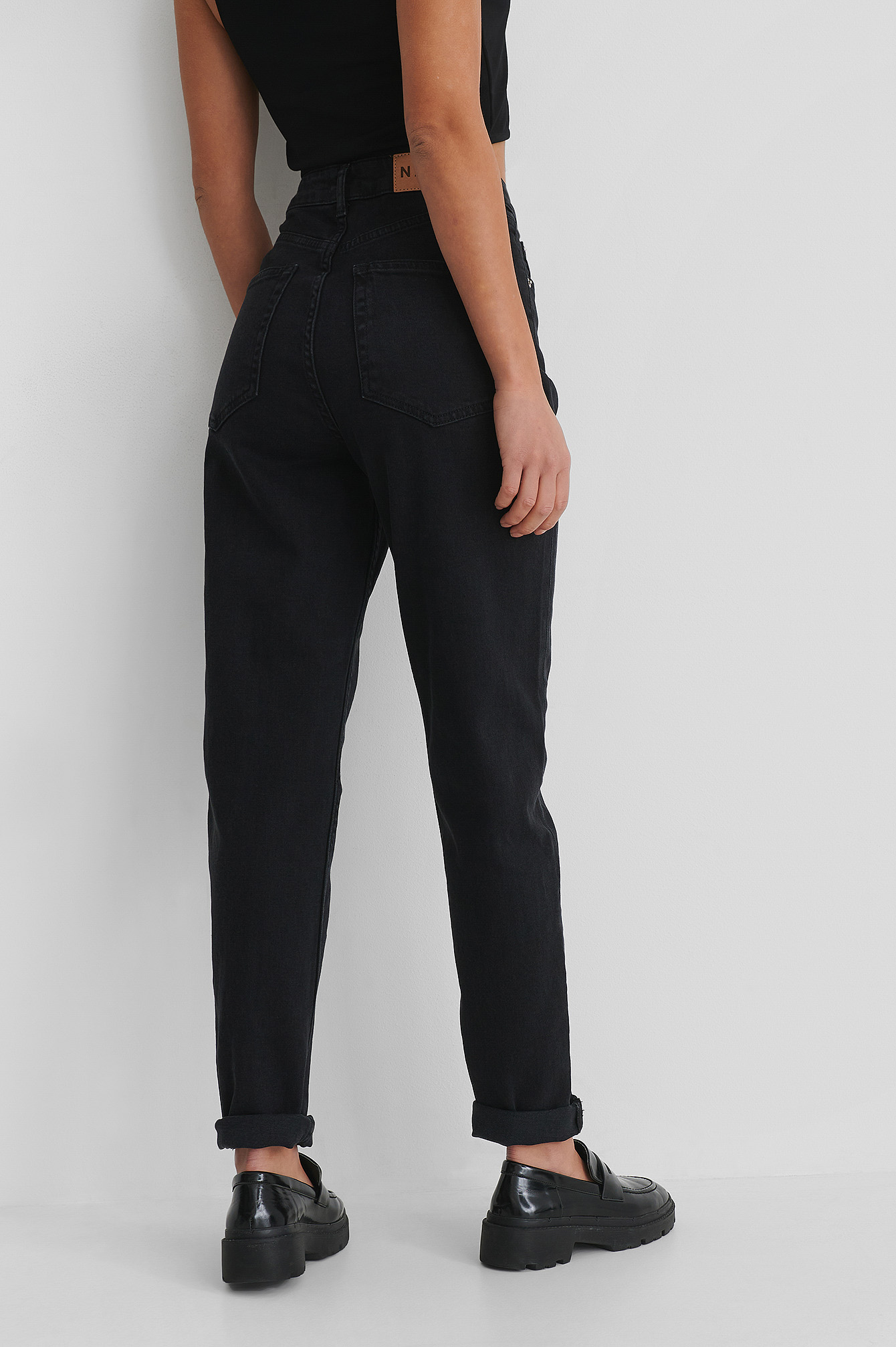 Womens Black Mom Jeans | na-kd.com