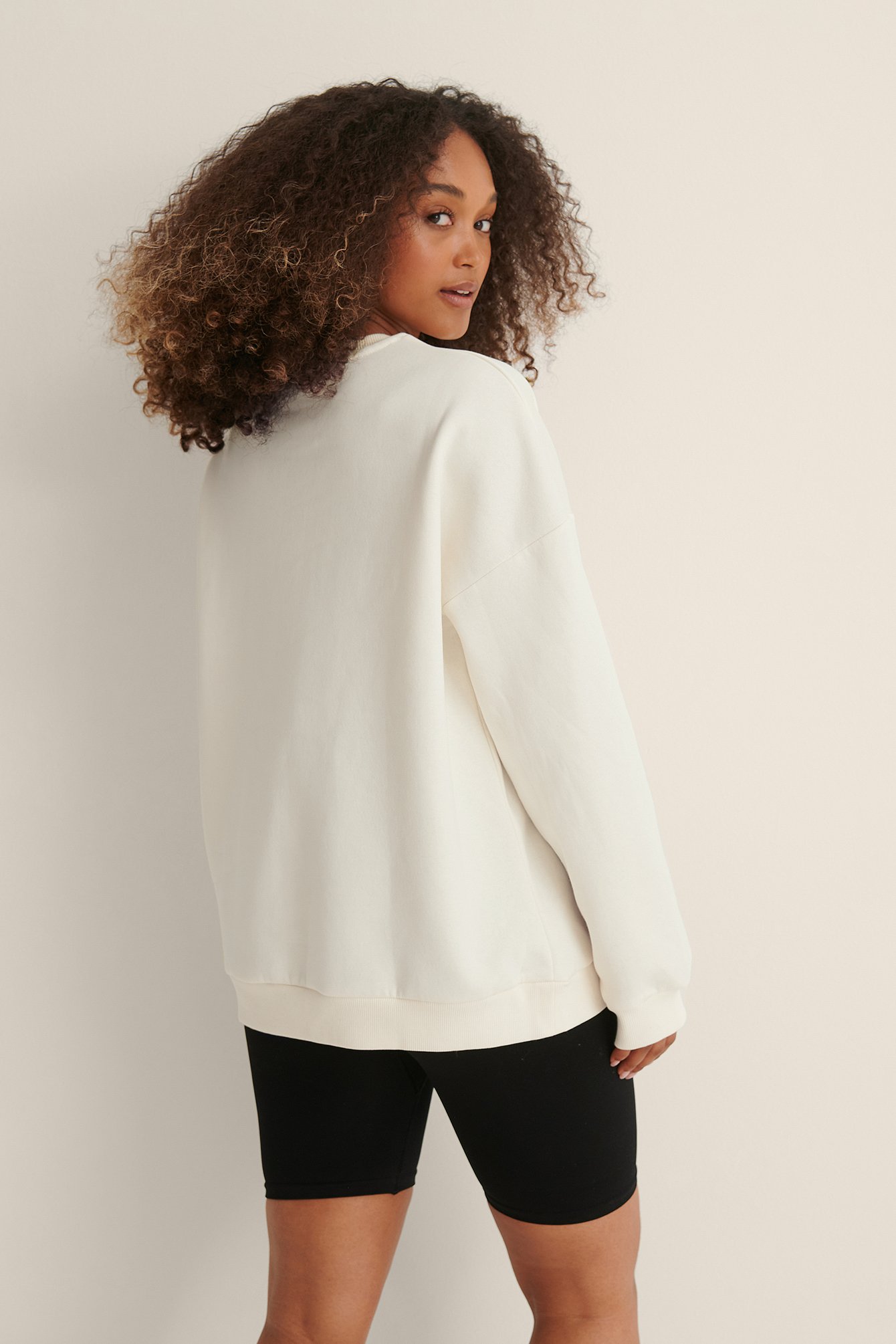 Vanilla Firkantet Oversize Sweater