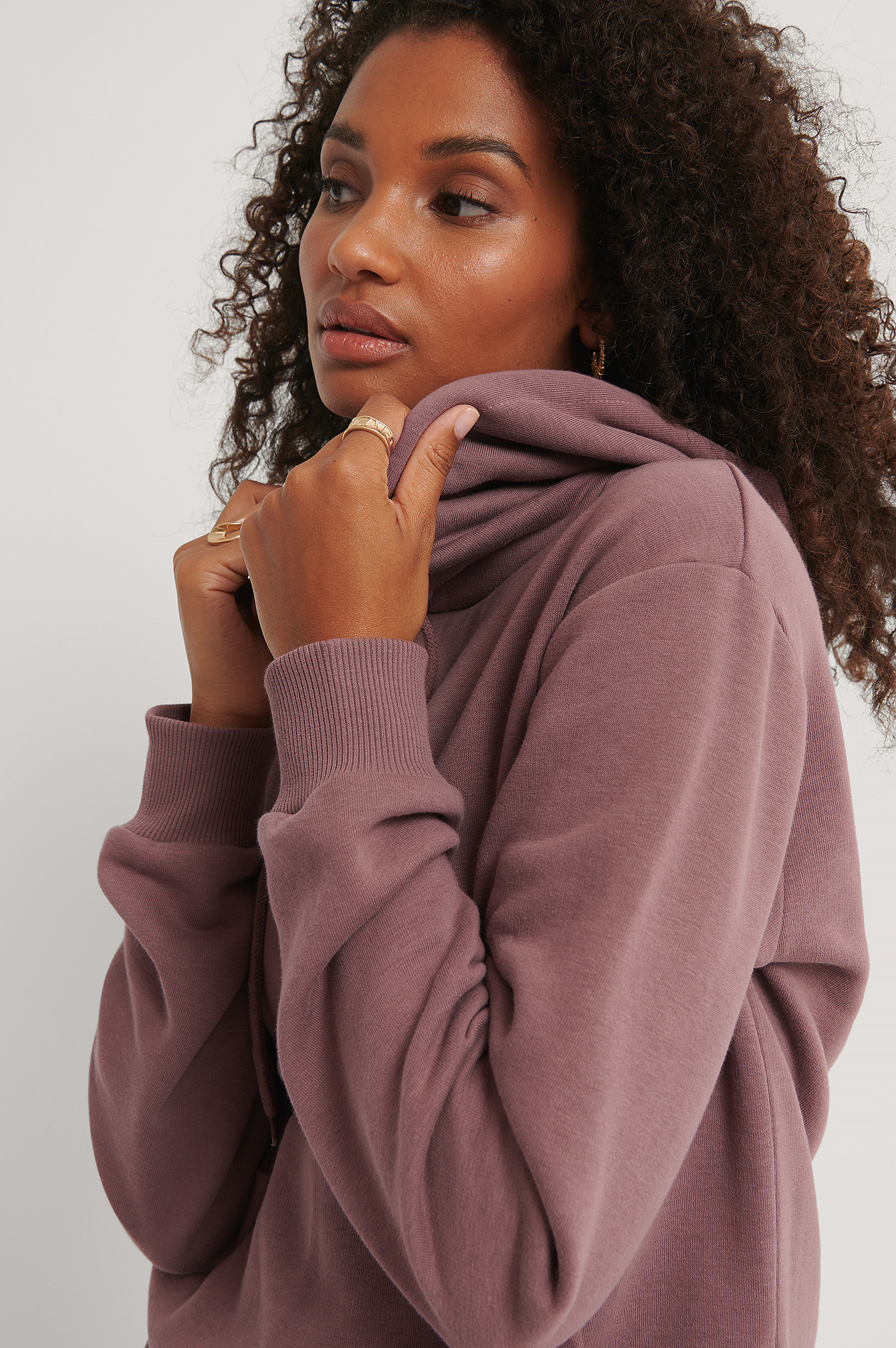 Brushed Hoodie Purple NAKD