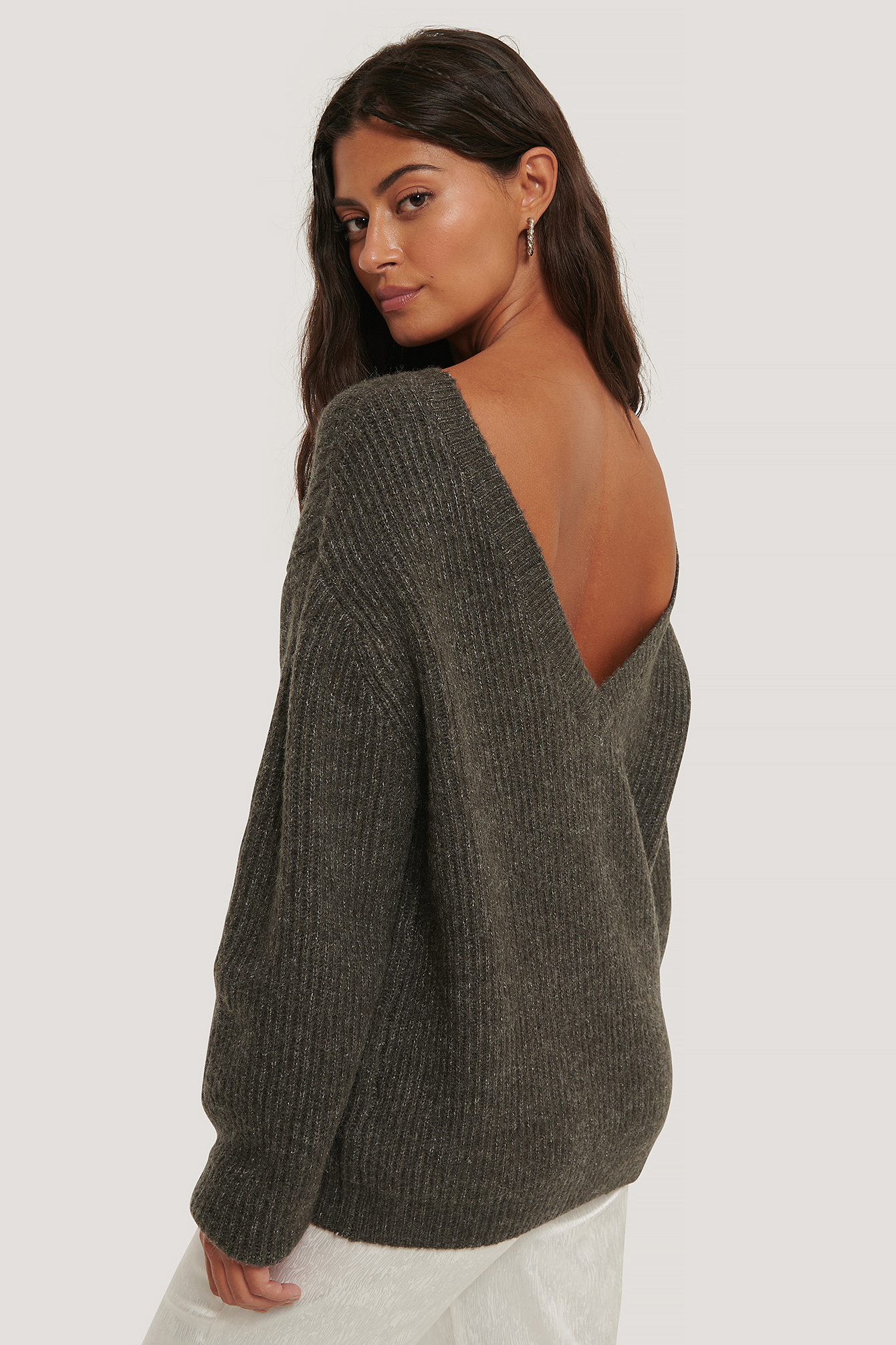 oversized grey sweaters