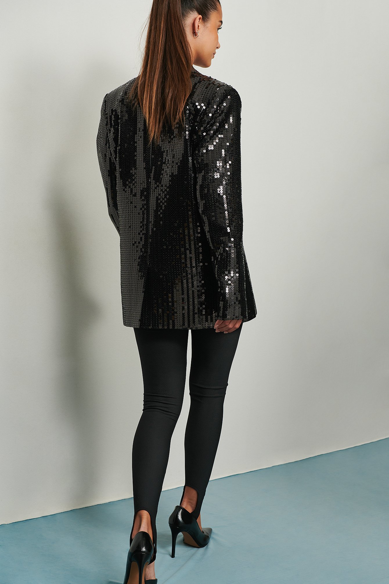 Oversized sequin blazer Clearance