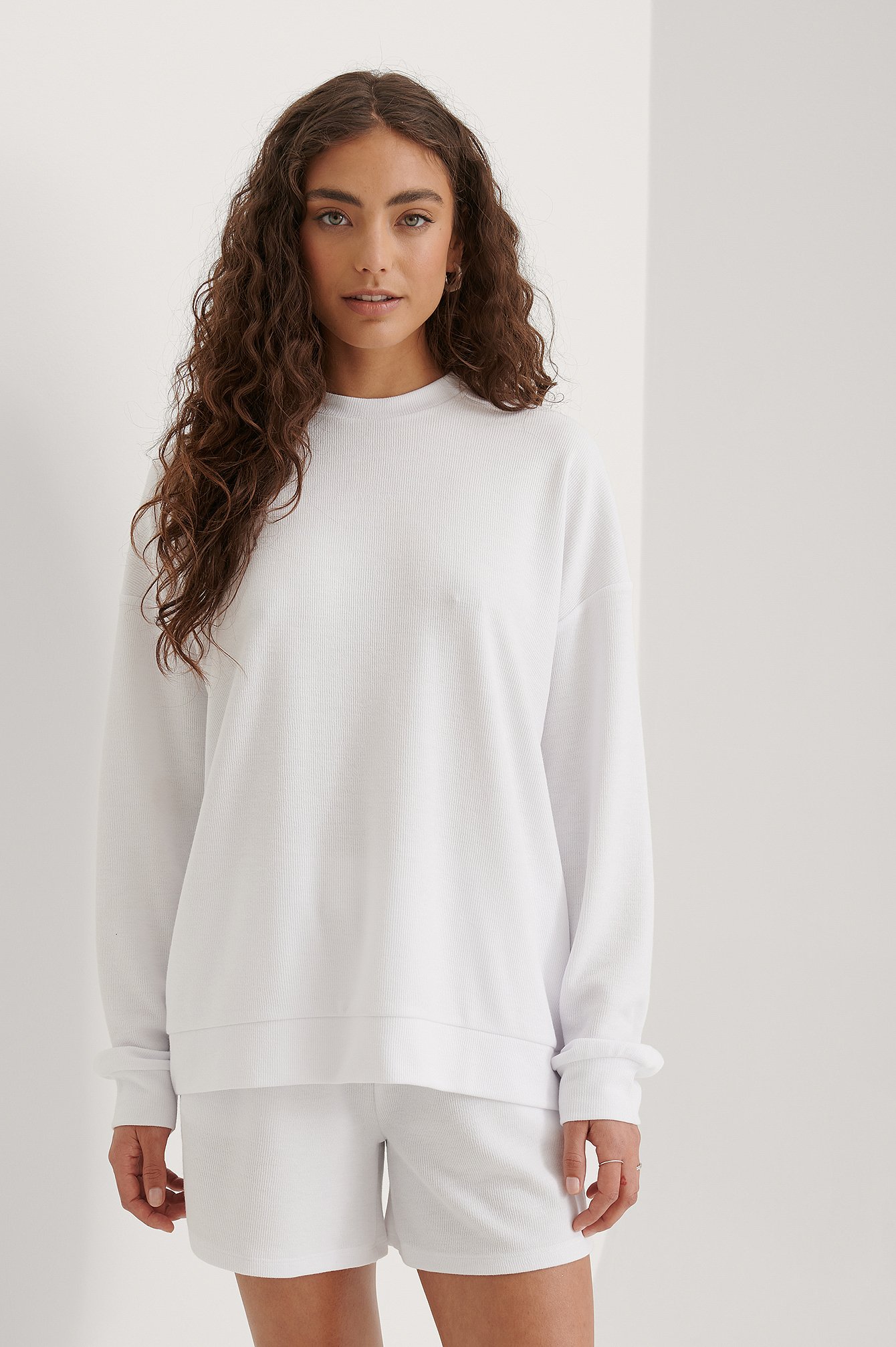 White Oversized Sweater