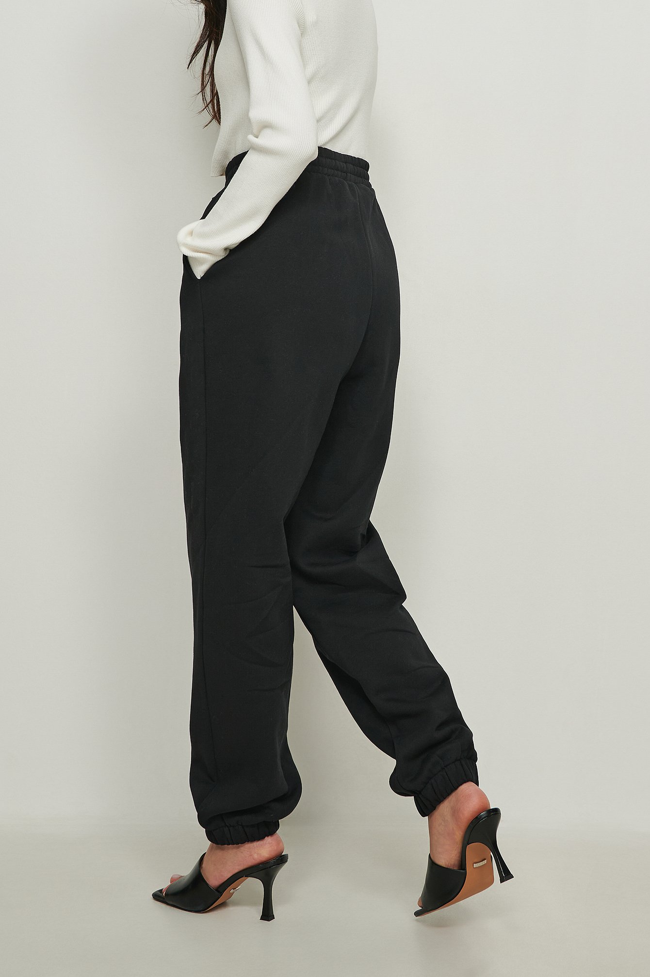 Oversized Sweatpants Black | na-kd.com