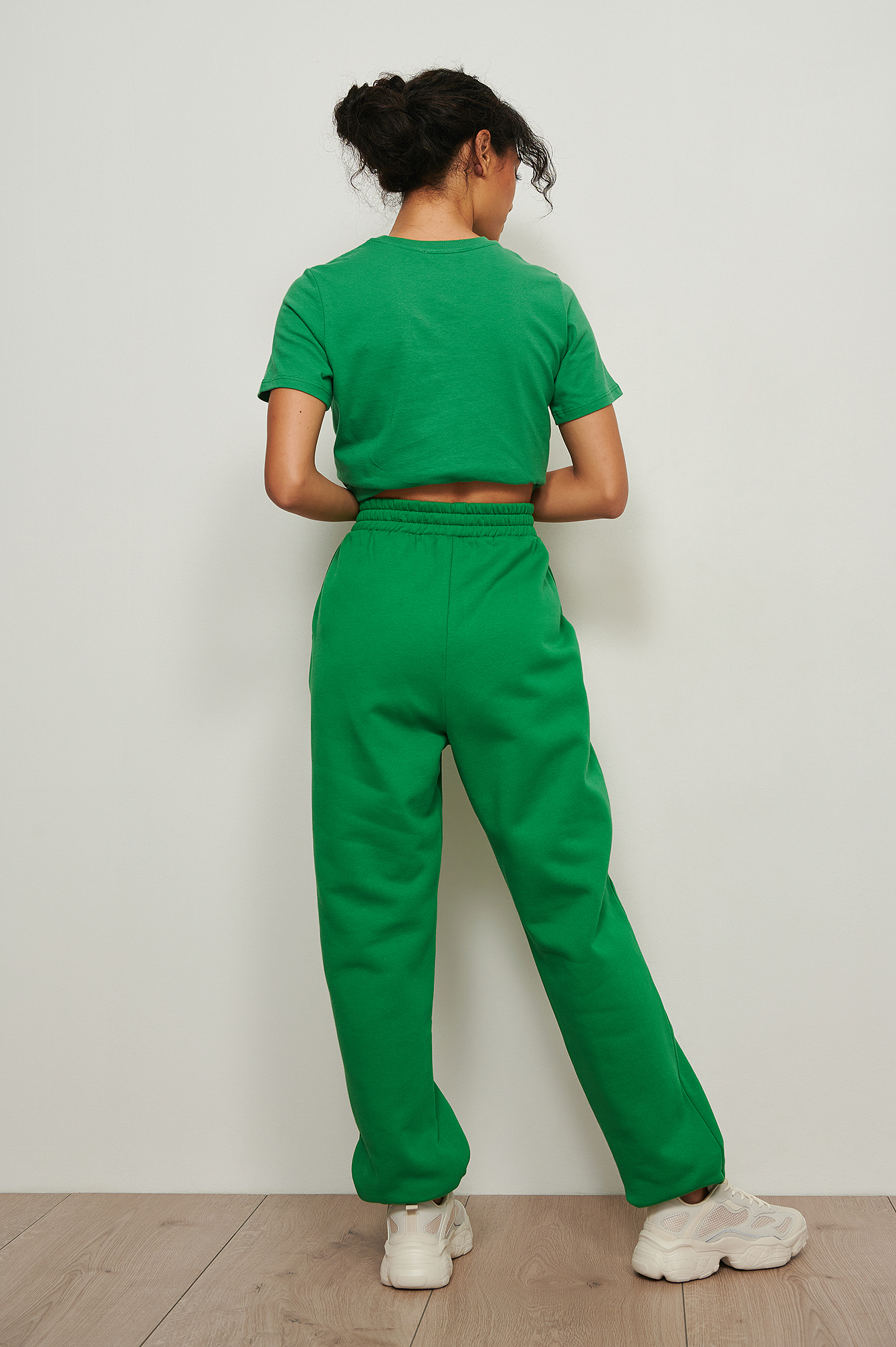 Deep Green Spodnie dresowe